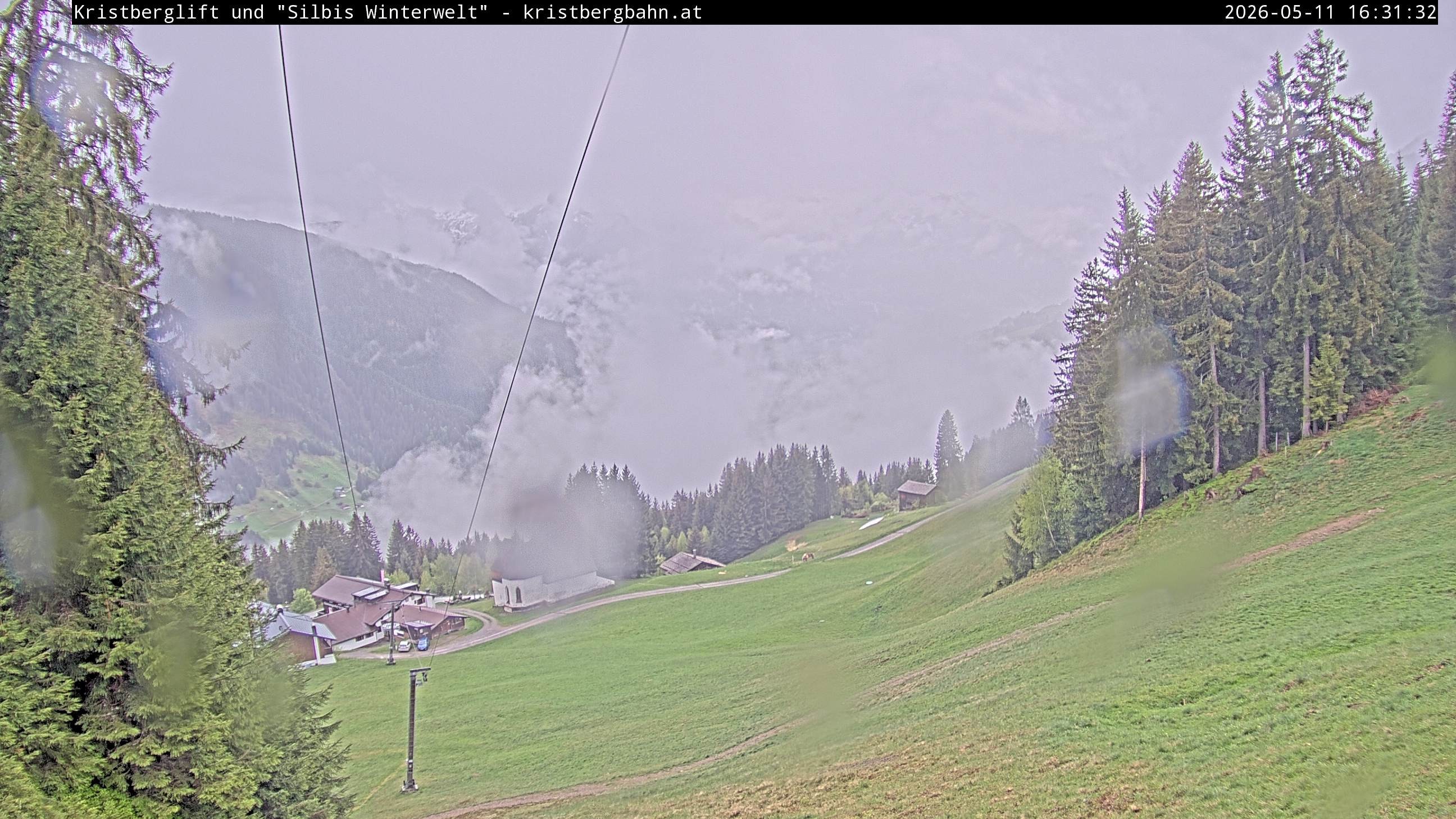 Archiv Foto Webcam Kristberg - Silbertal, St. Agatha Kirche