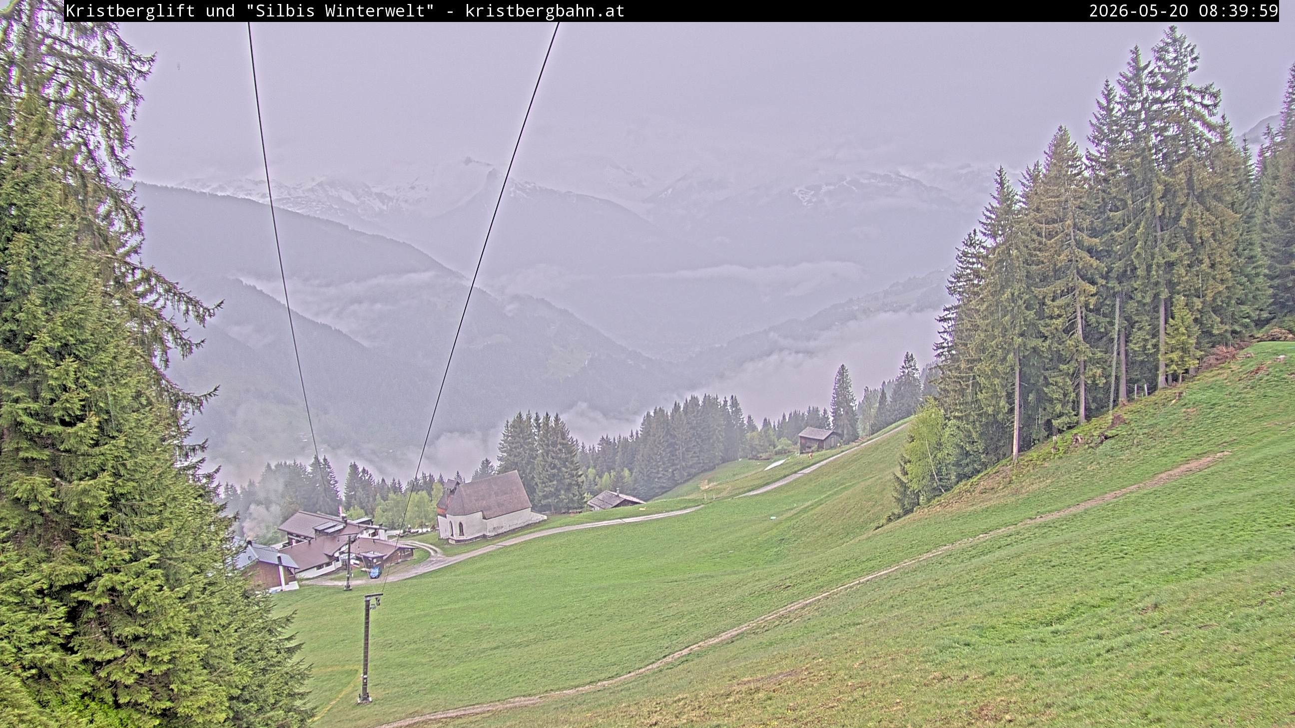 Archiv Foto Webcam Kristberg - Silbertal, St. Agatha Kirche