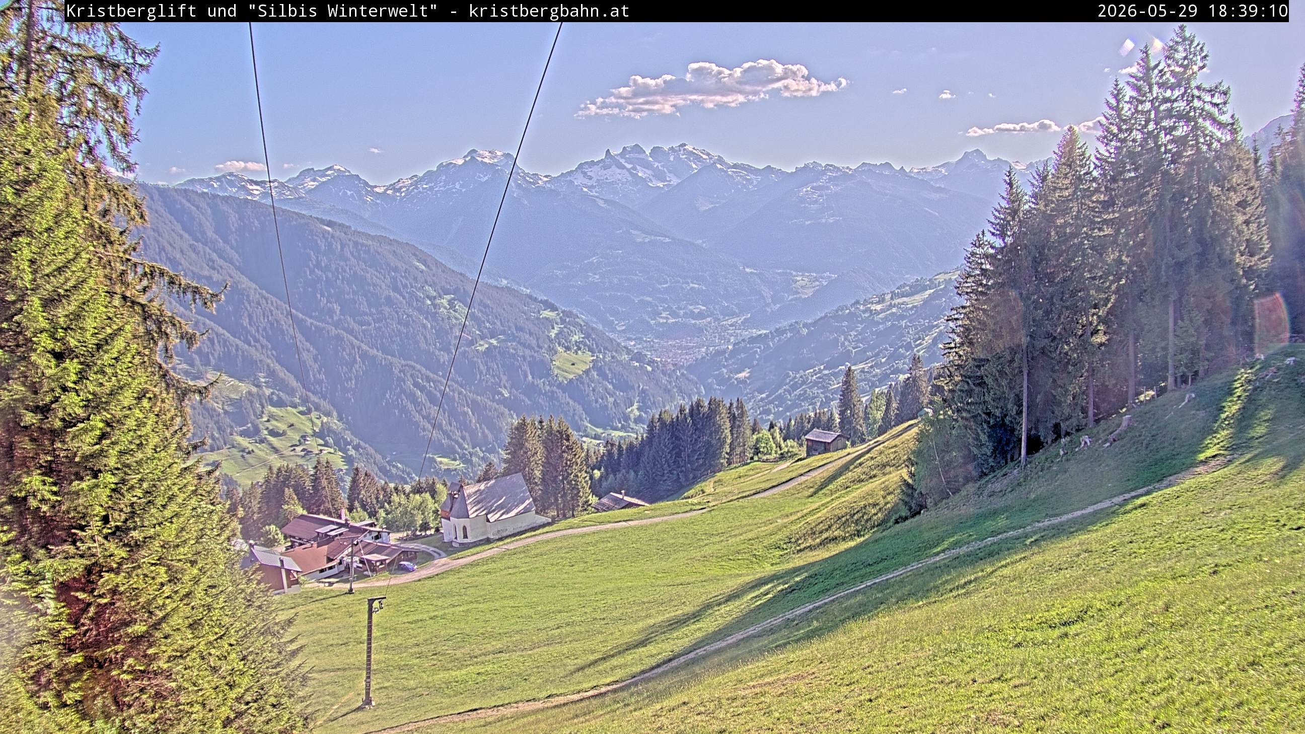 Archiv Foto Webcam Kristberg - Silbertal, St. Agatha Kirche