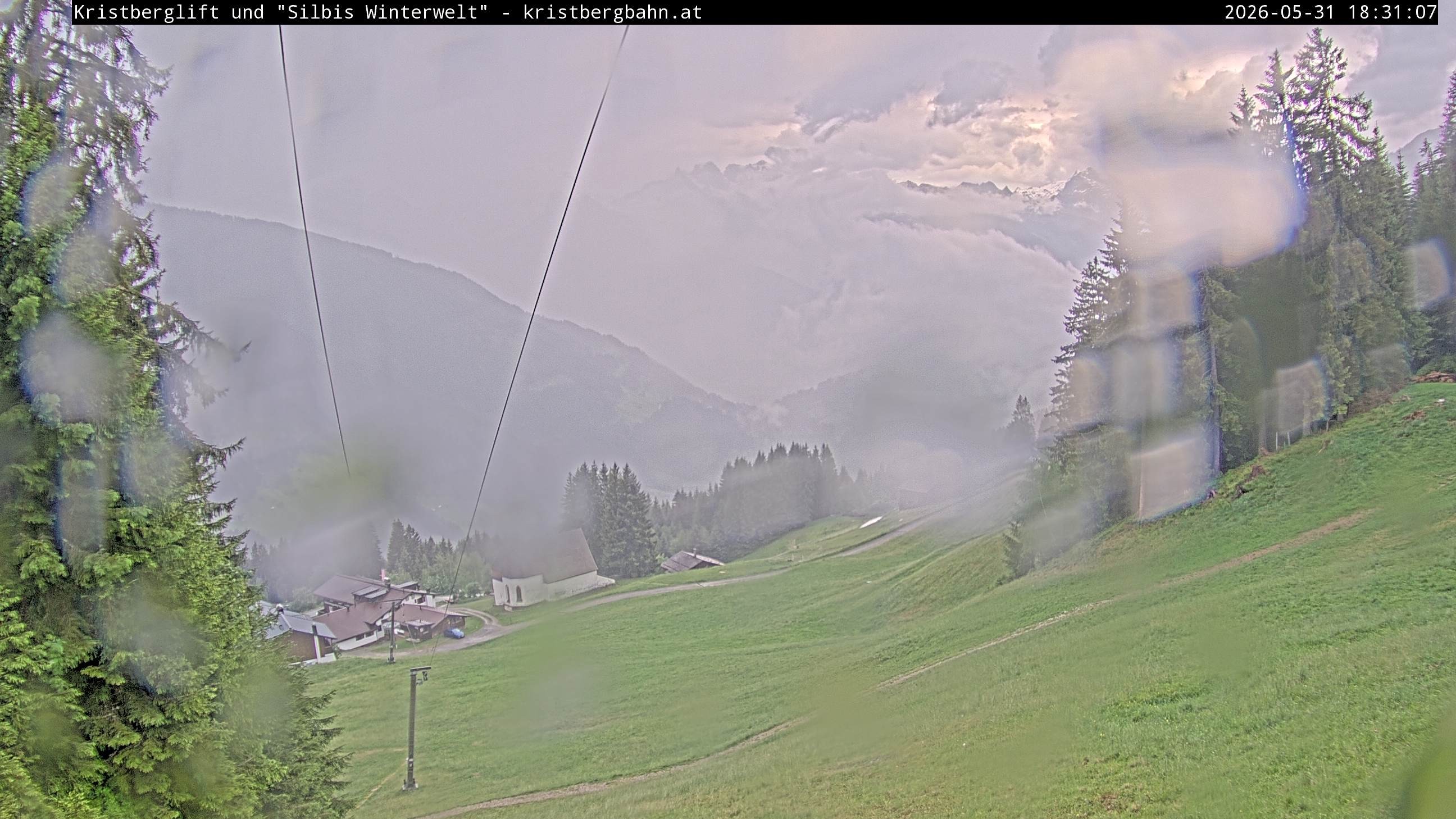 Archiv Foto Webcam Kristberg - Silbertal, St. Agatha Kirche