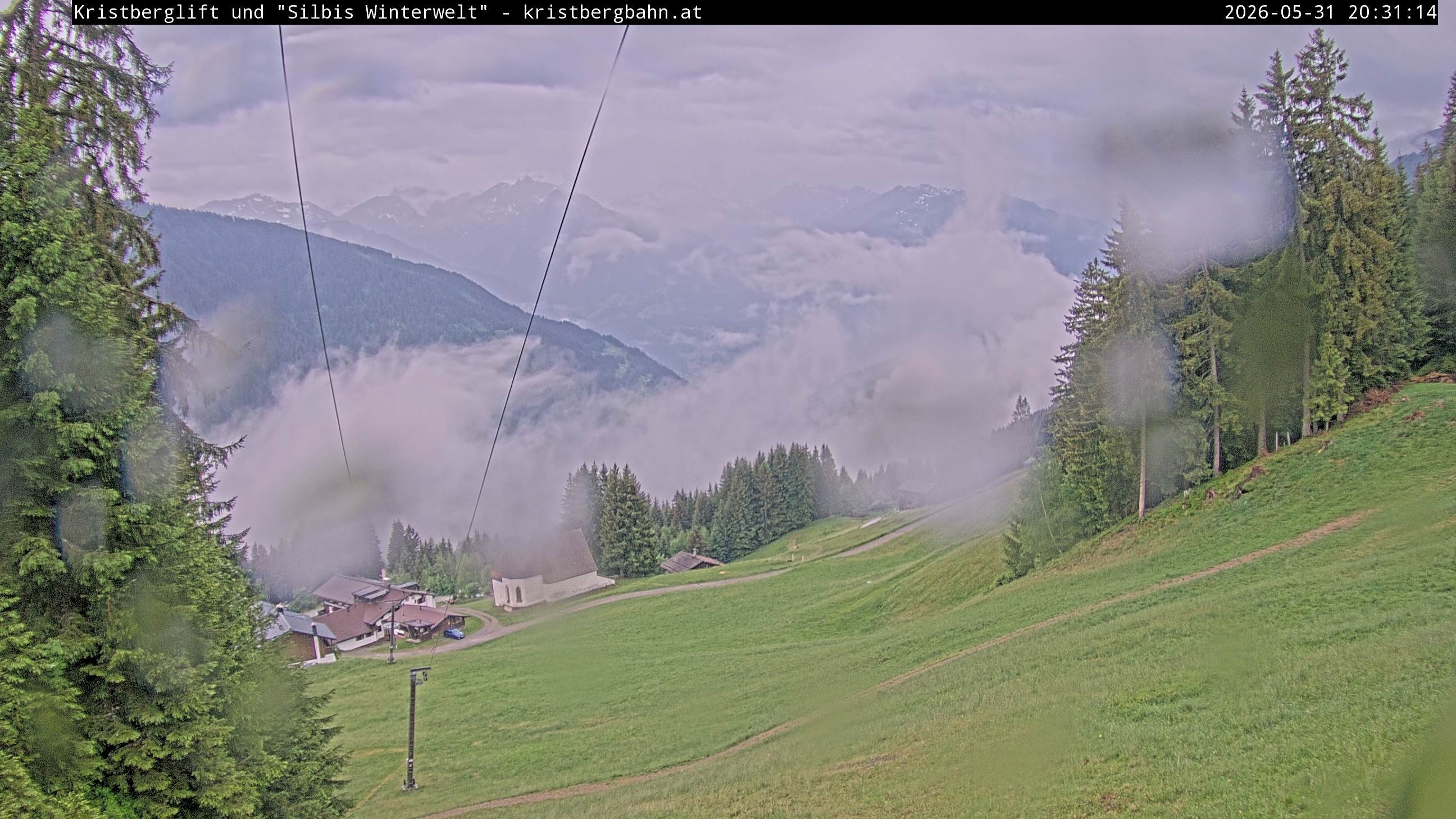 Archiv Foto Webcam Kristberg - Silbertal, St. Agatha Kirche