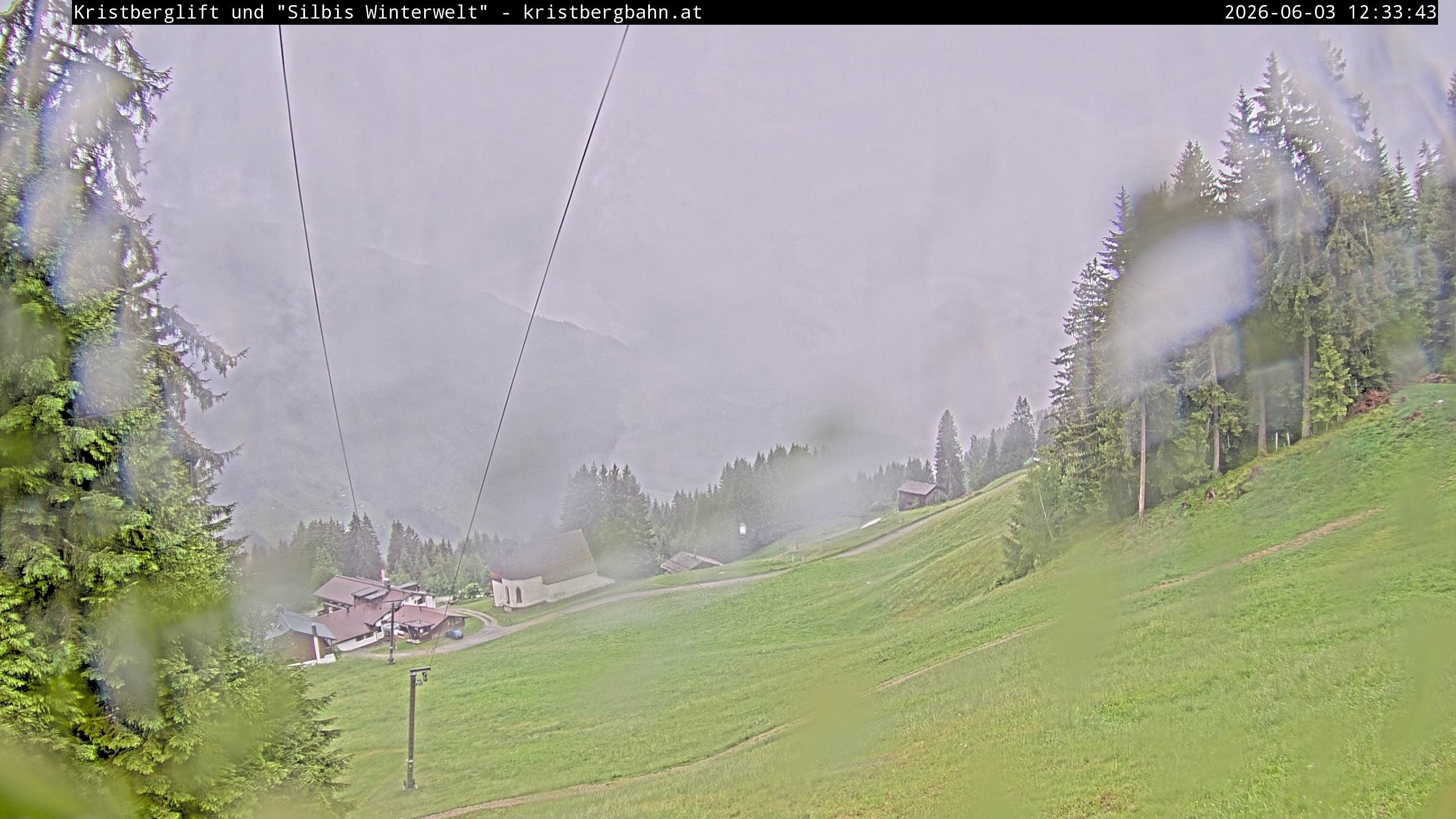 Archiv Foto Webcam Kristberg - Silbertal, St. Agatha Kirche