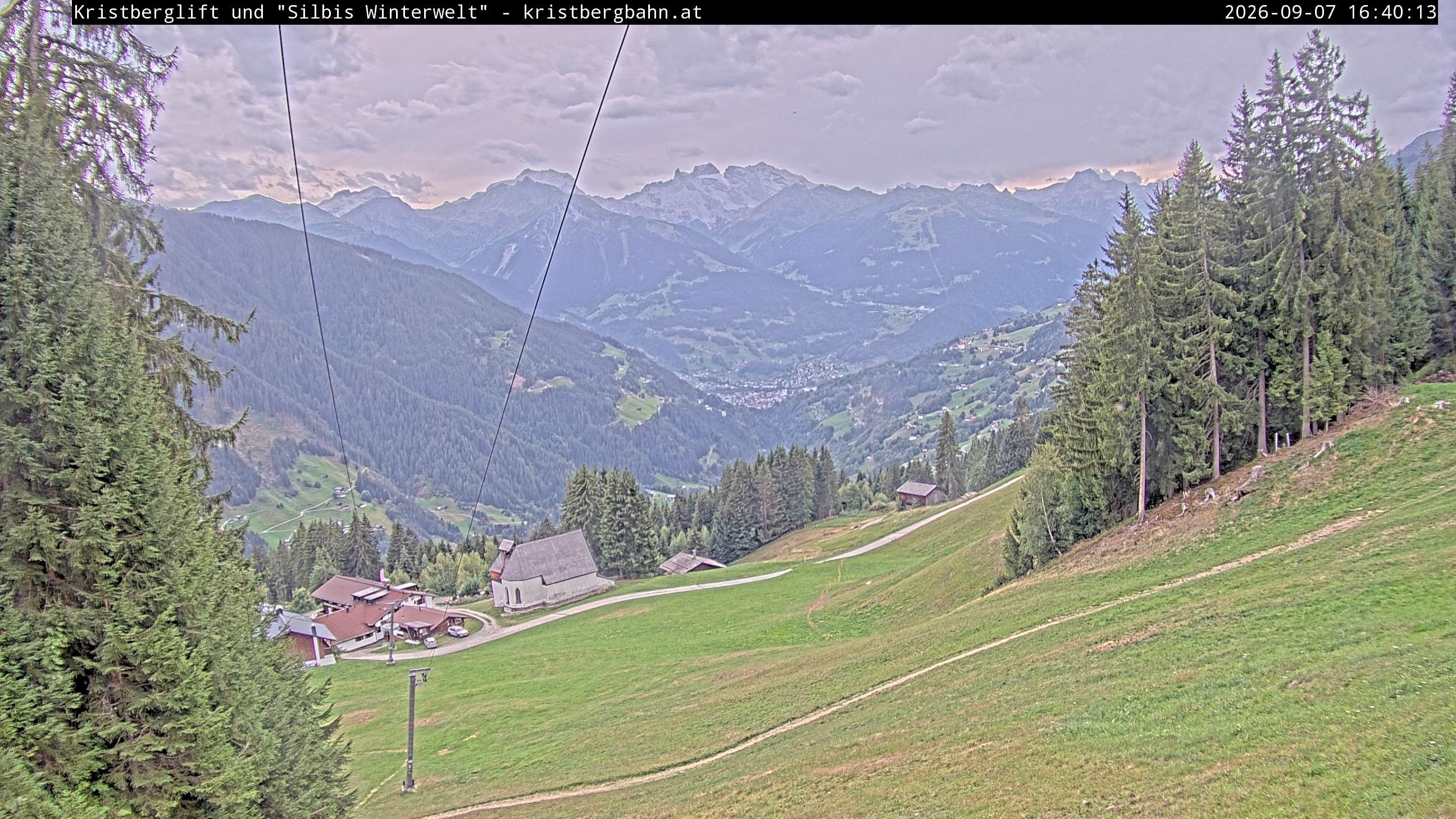 Archiv Foto Webcam Kristberg - Silbertal, St. Agatha Kirche