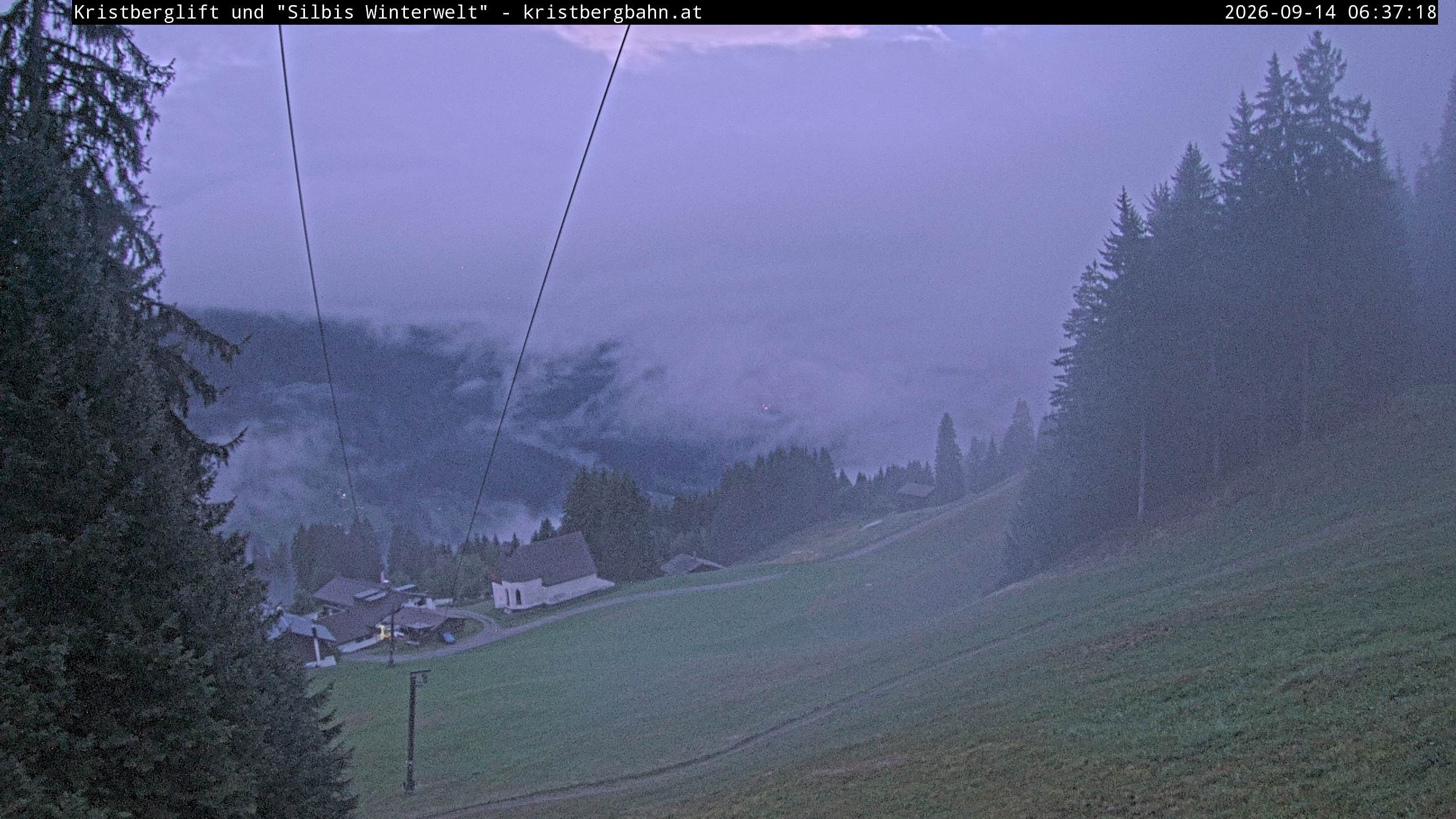 Archiv Foto Webcam Kristberg - Silbertal, St. Agatha Kirche