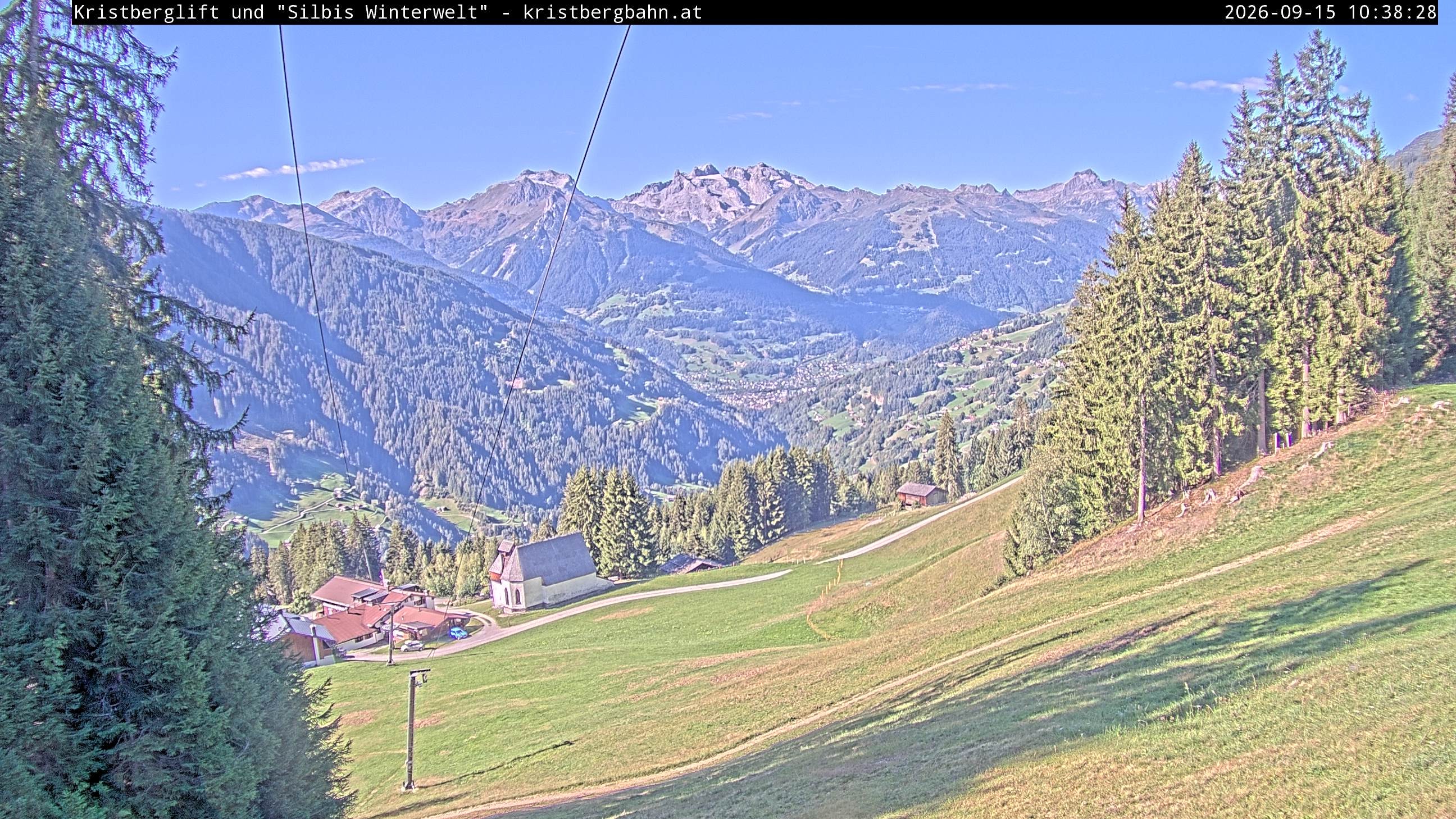 Archiv Foto Webcam Kristberg - Silbertal, St. Agatha Kirche