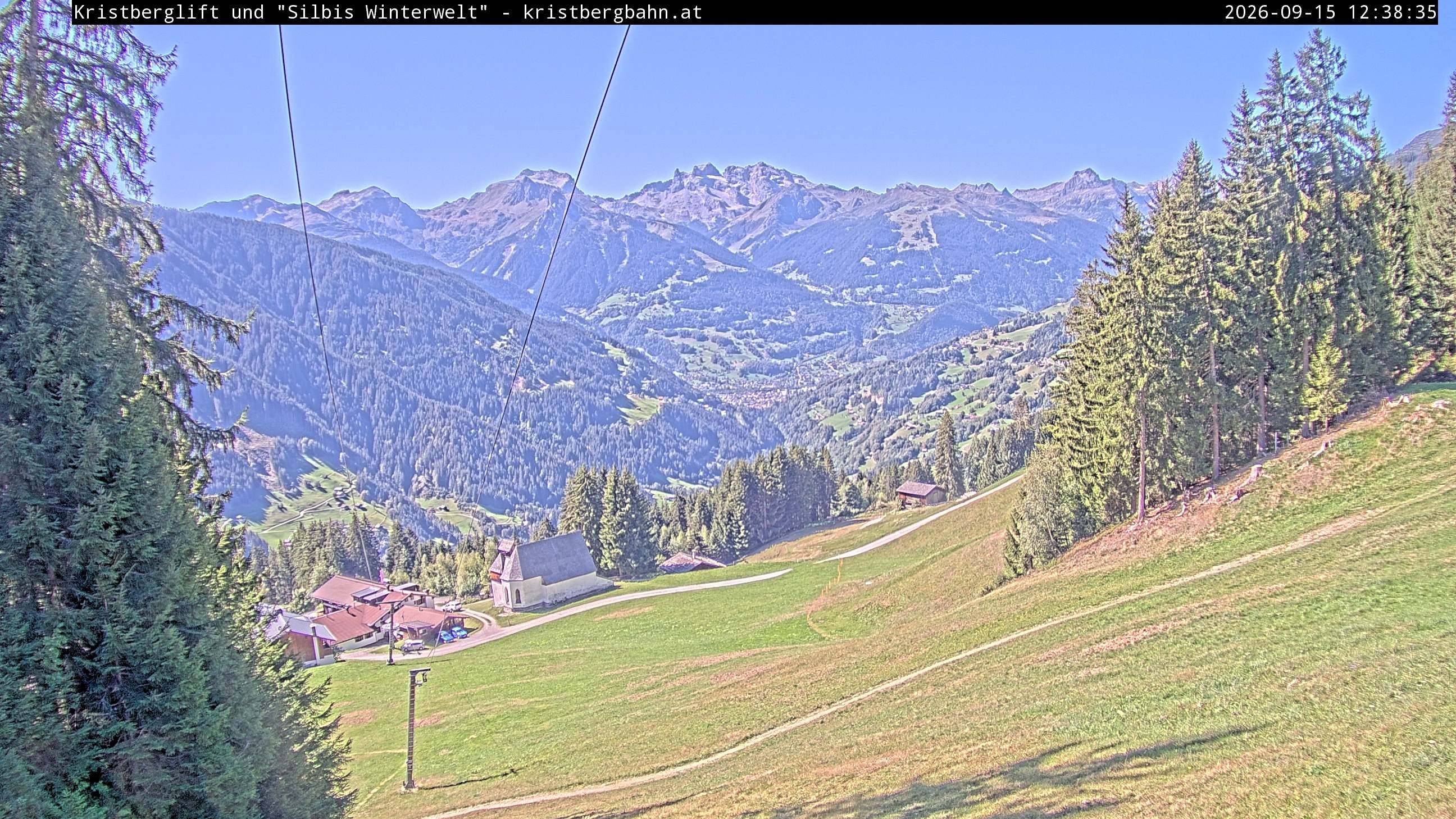Archiv Foto Webcam Kristberg - Silbertal, St. Agatha Kirche