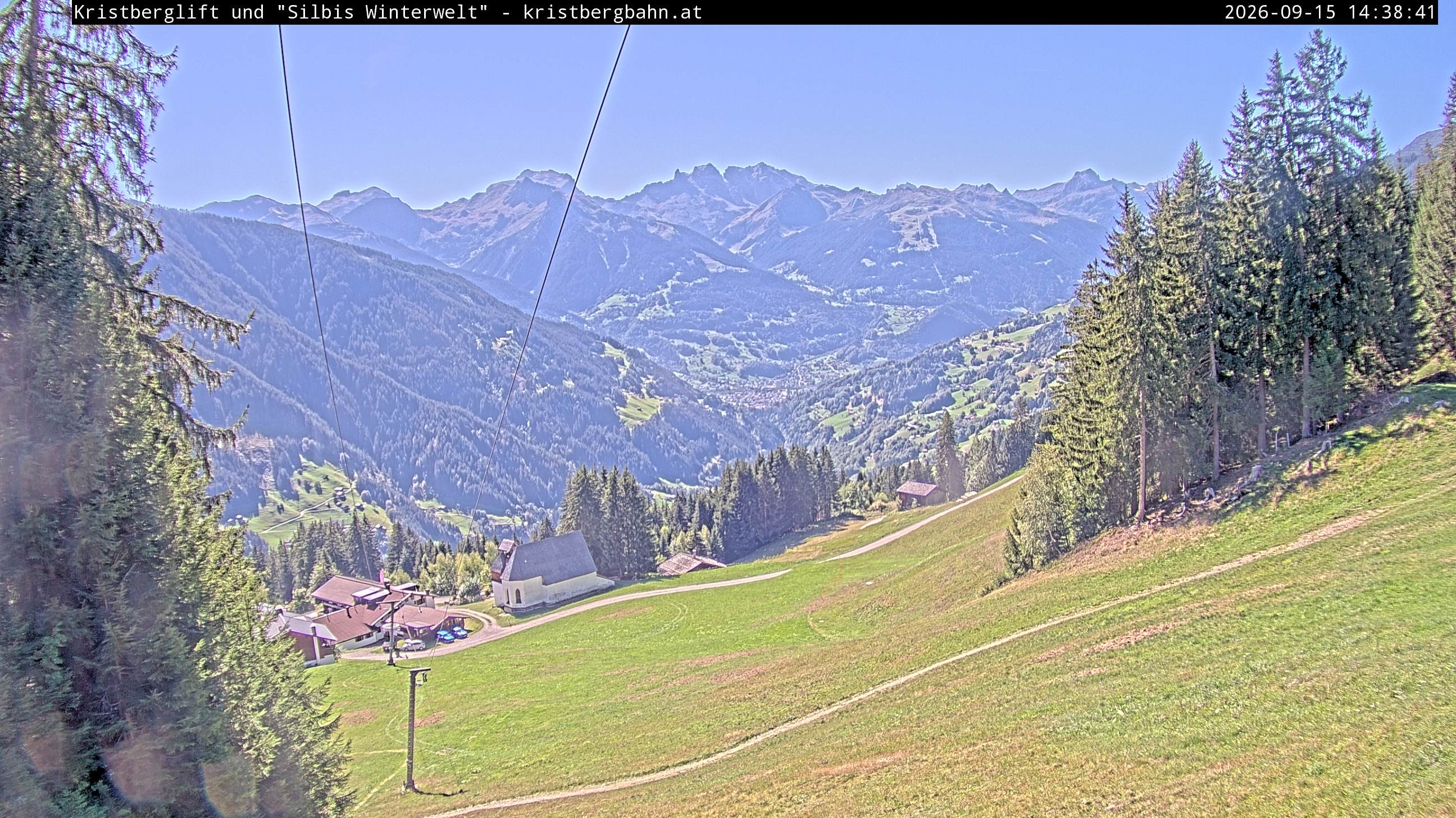 Archiv Foto Webcam Kristberg - Silbertal, St. Agatha Kirche