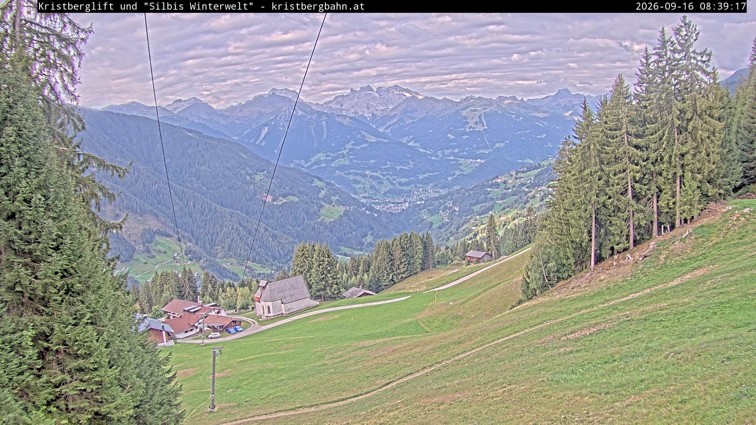 Archiv Foto Webcam Kristberg - Silbertal, St. Agatha Kirche