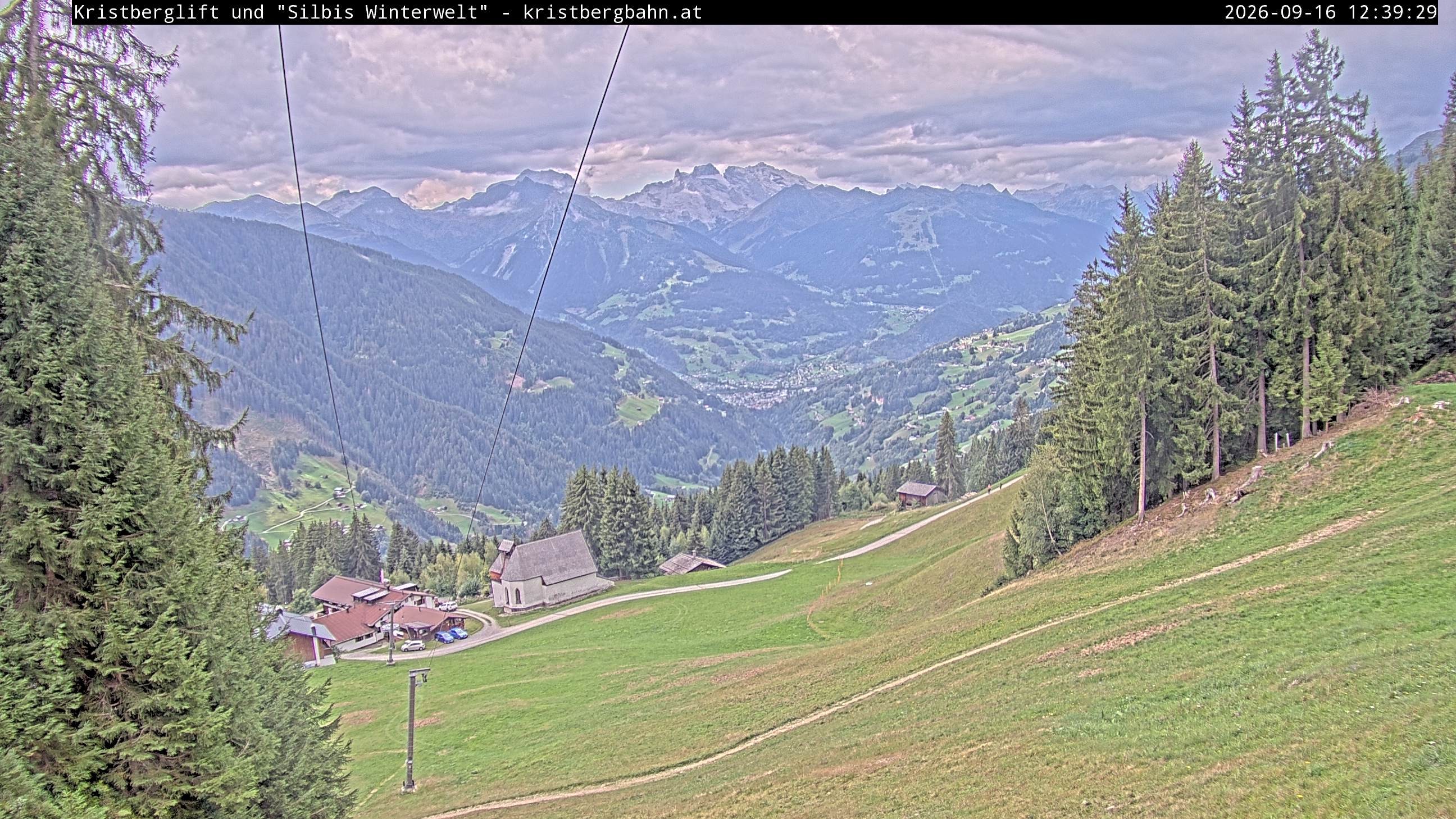 Archiv Foto Webcam Kristberg - Silbertal, St. Agatha Kirche