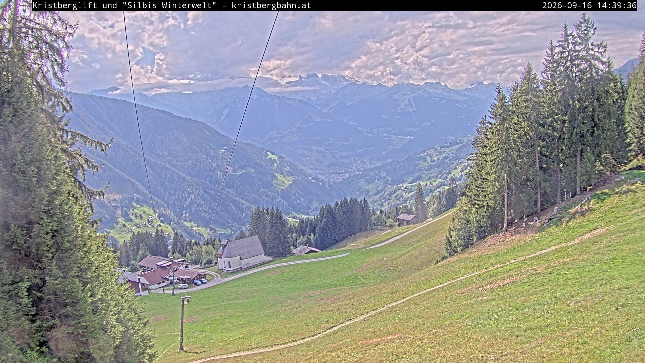 Archiv Foto Webcam Kristberg - Silbertal, St. Agatha Kirche