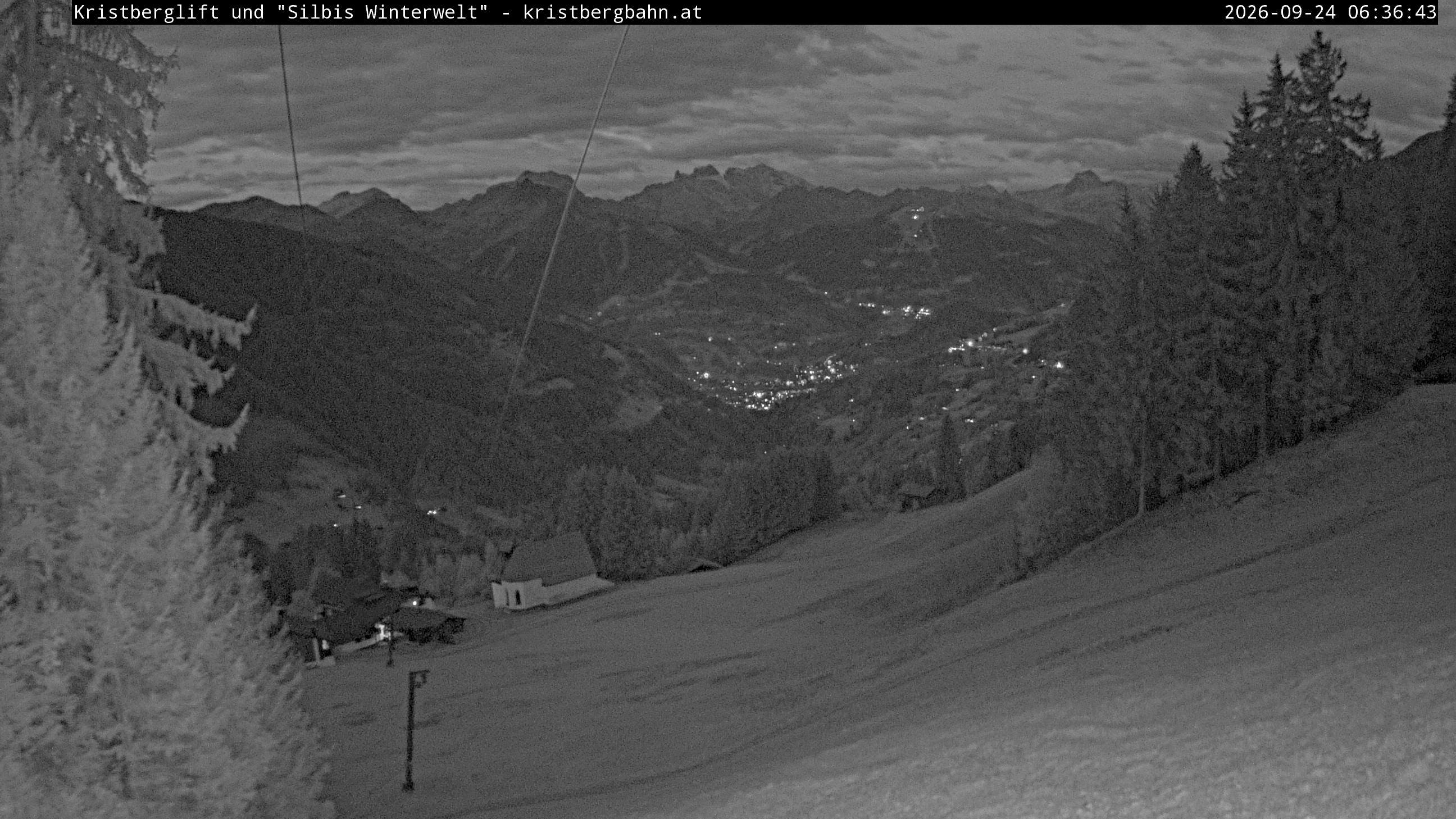 Archiv Foto Webcam Kristberg - Silbertal, St. Agatha Kirche