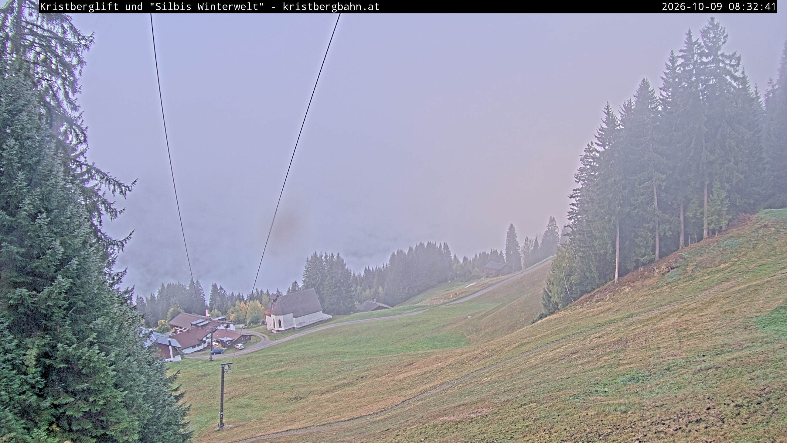 Archiv Foto Webcam Kristberg - Silbertal, St. Agatha Kirche
