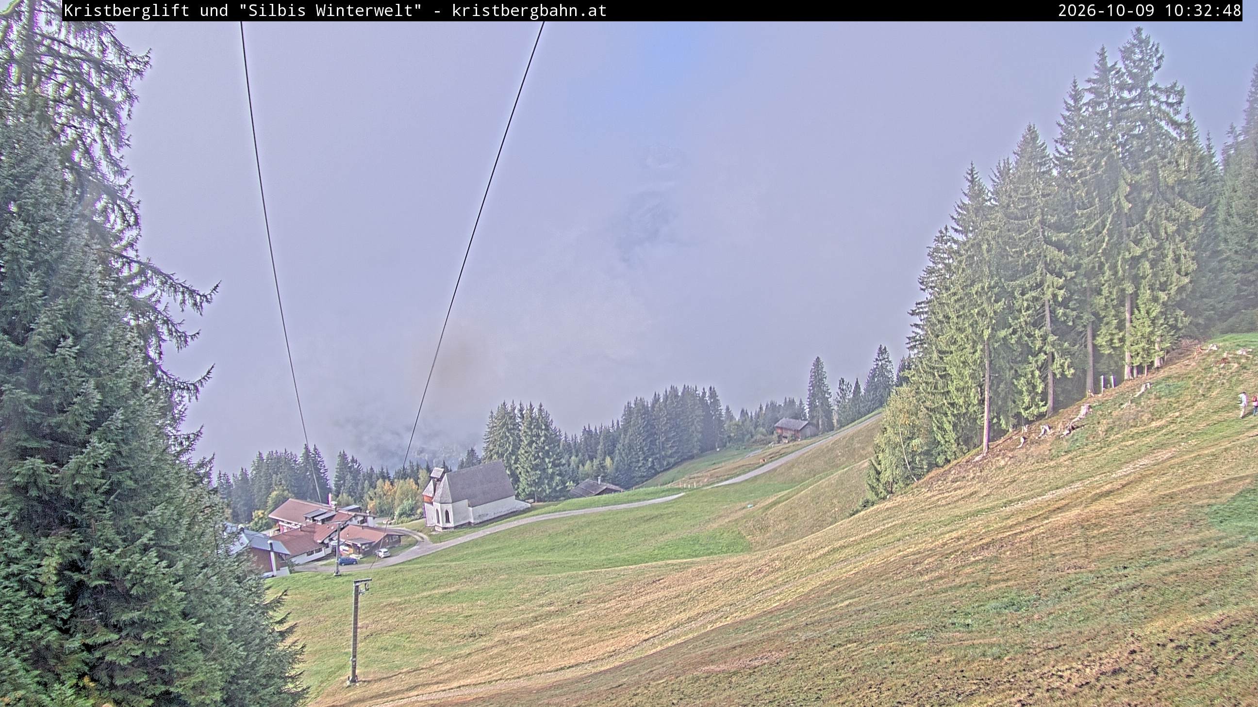 Archiv Foto Webcam Kristberg - Silbertal, St. Agatha Kirche