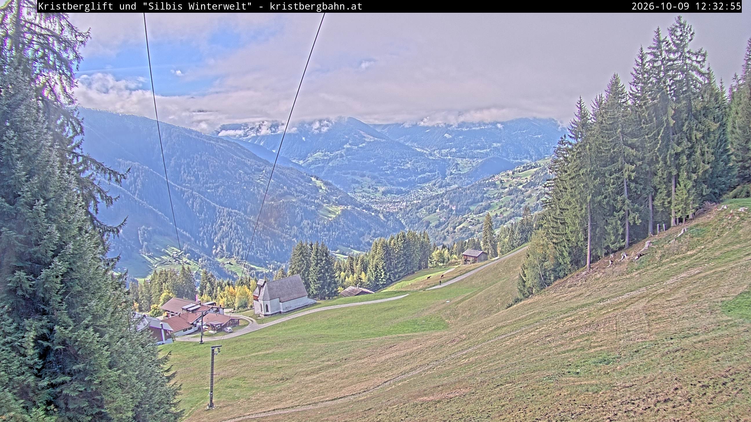 Archiv Foto Webcam Kristberg - Silbertal, St. Agatha Kirche