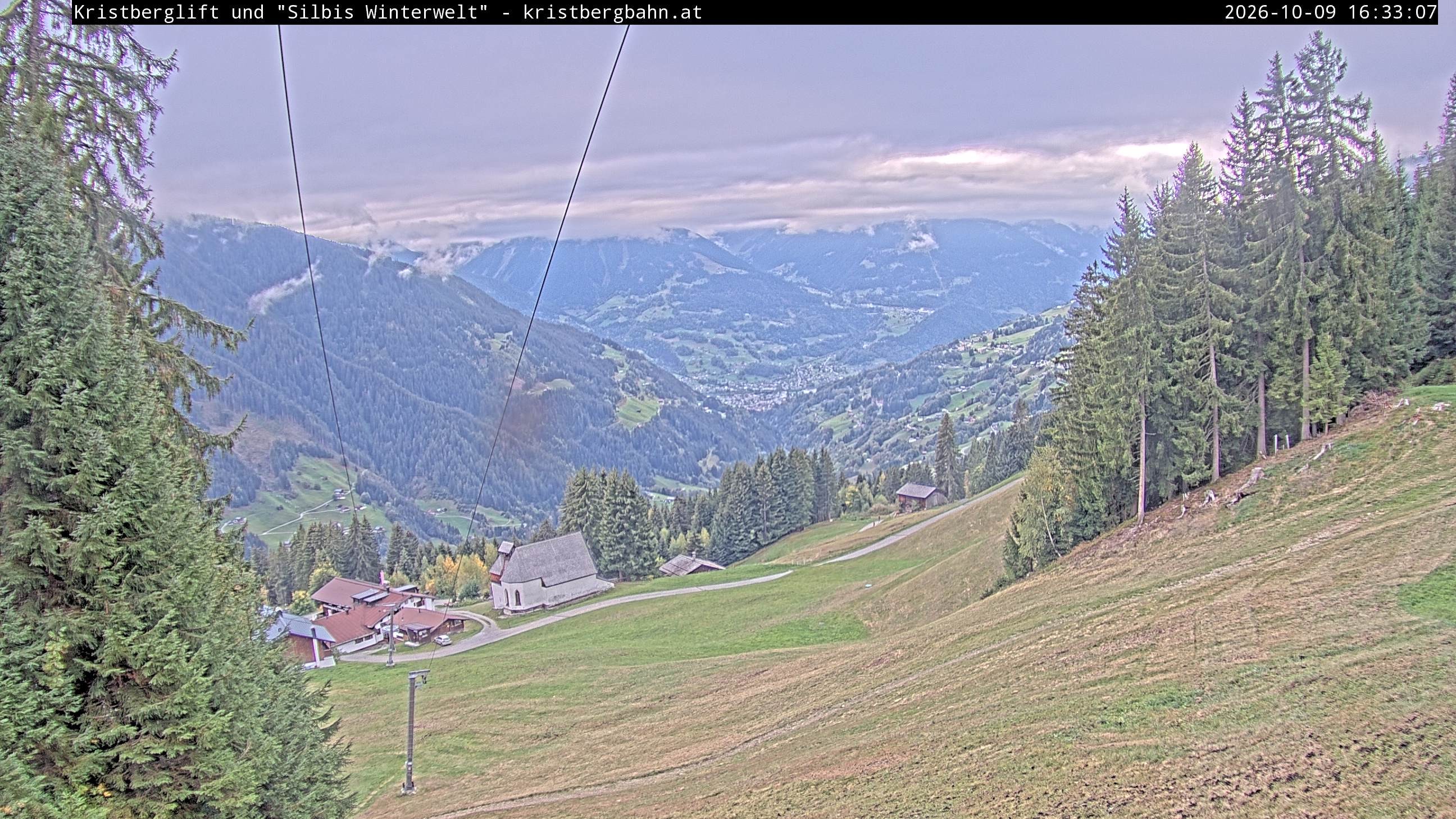 Archiv Foto Webcam Kristberg - Silbertal, St. Agatha Kirche