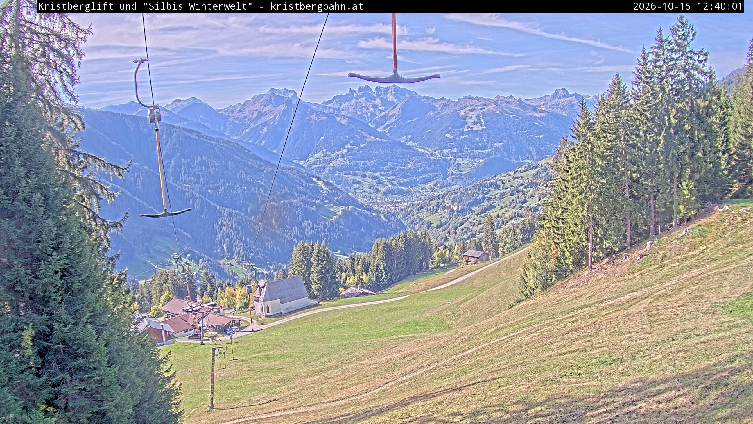 Archiv Foto Webcam Kristberg - Silbertal, St. Agatha Kirche