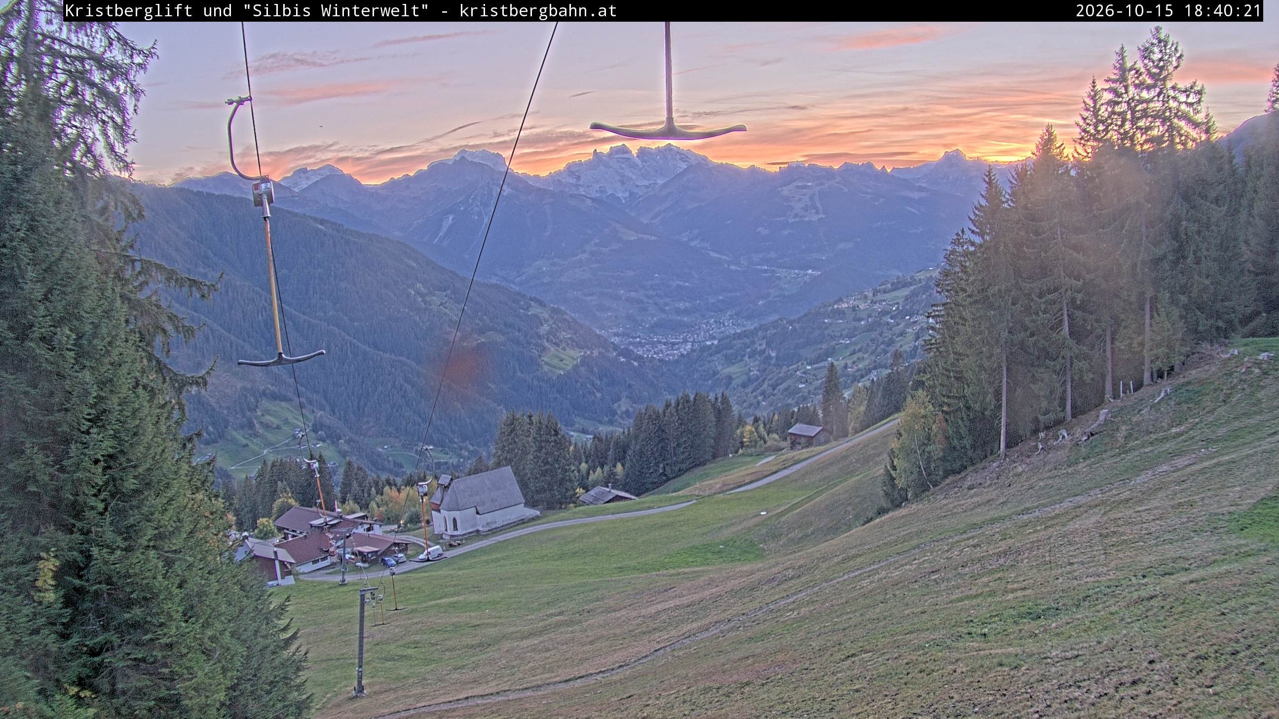 Archiv Foto Webcam Kristberg - Silbertal, St. Agatha Kirche