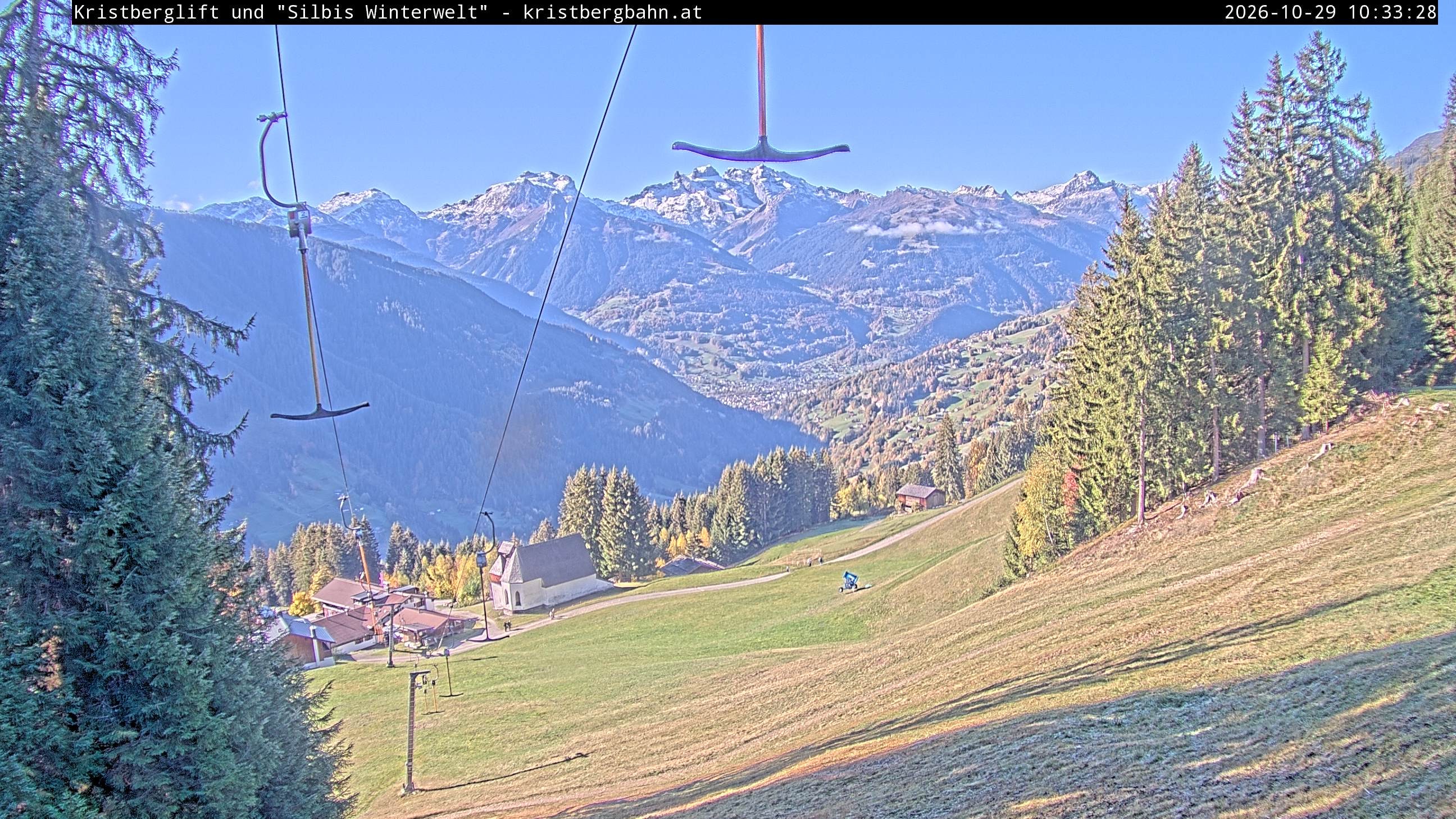 Archiv Foto Webcam Kristberg - Silbertal, St. Agatha Kirche