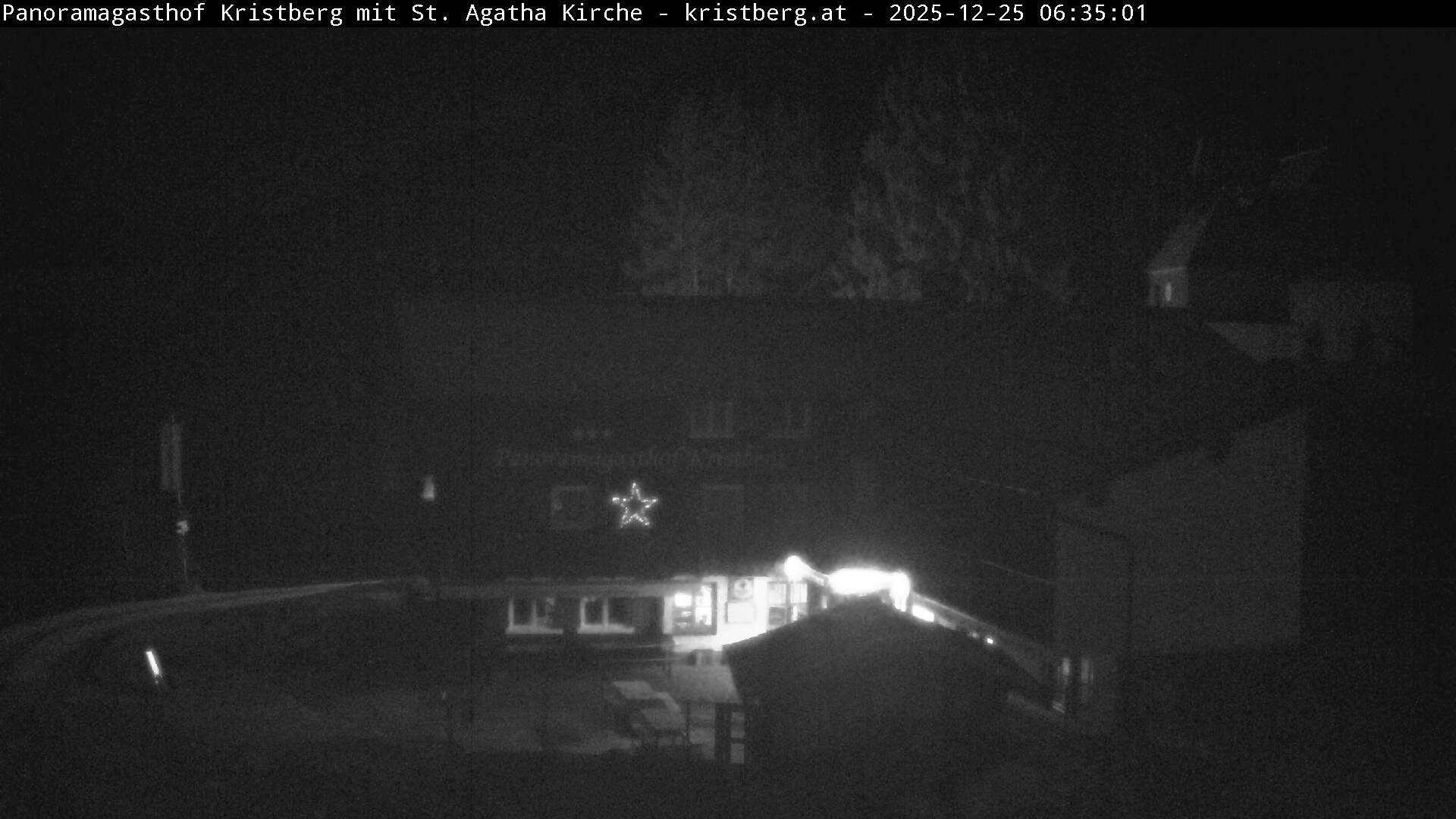 Archiv Foto Webcam Panoramagasthof Kristberg (Silbertal)