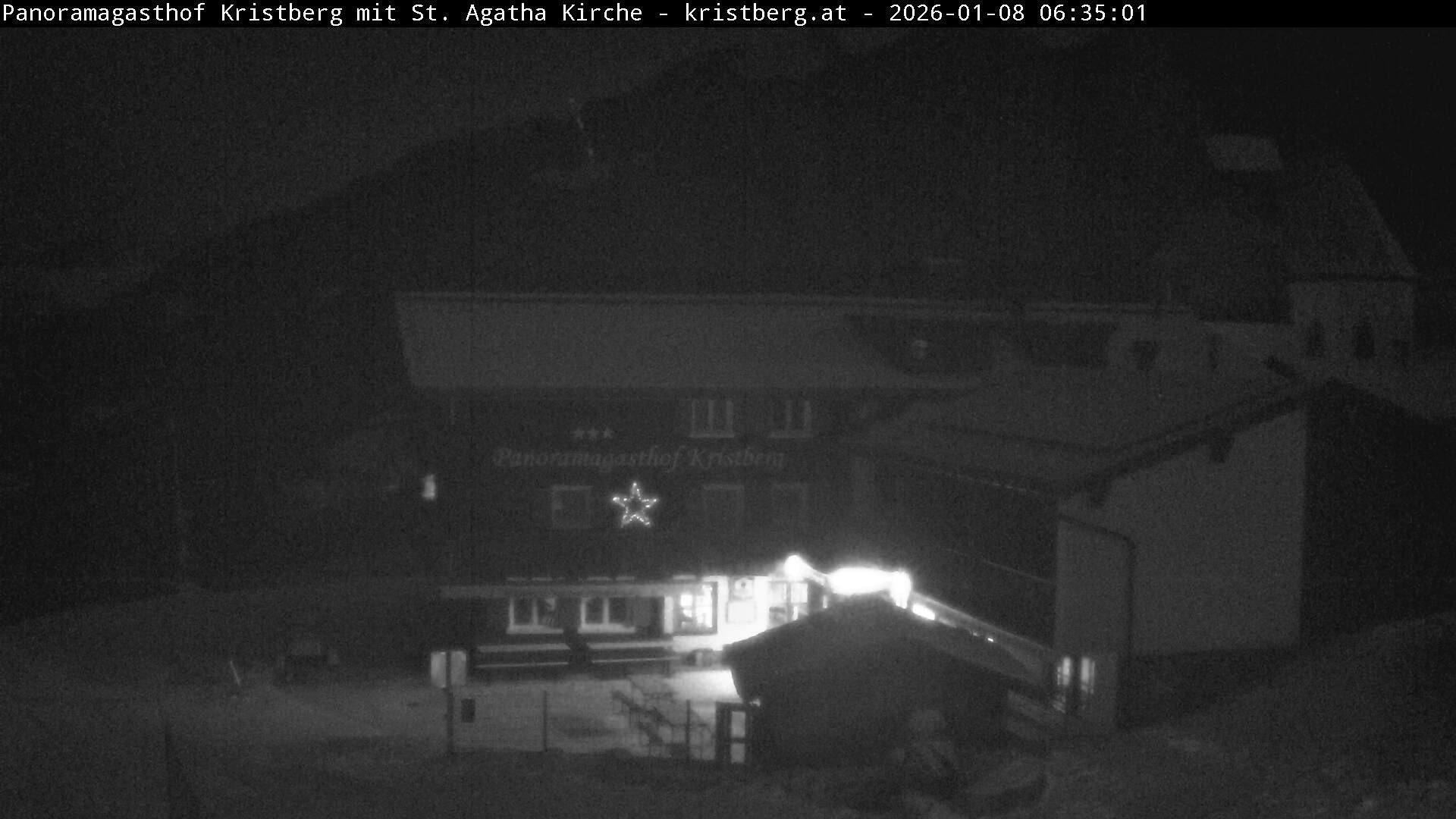 Archiv Foto Webcam Panoramagasthof Kristberg (Silbertal)
