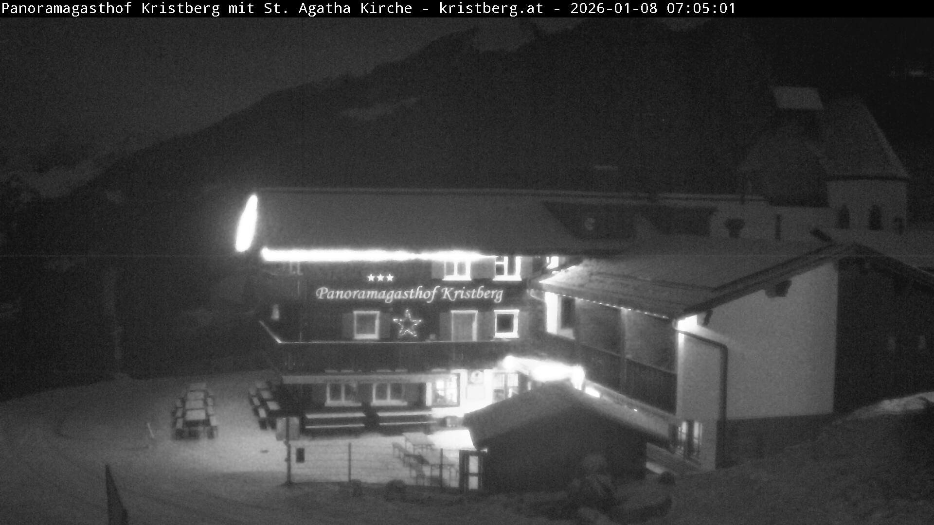 Archiv Foto Webcam Panoramagasthof Kristberg (Silbertal)