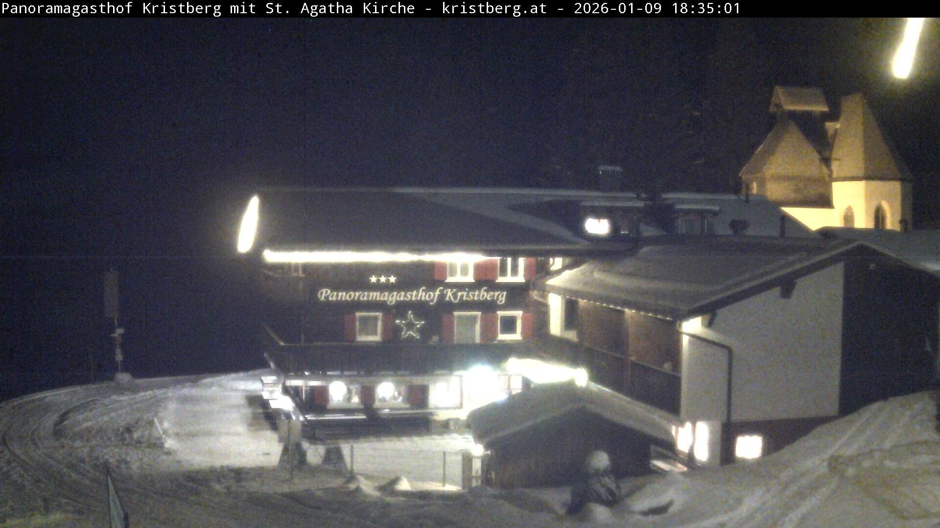 Archiv Foto Webcam Panoramagasthof Kristberg (Silbertal)