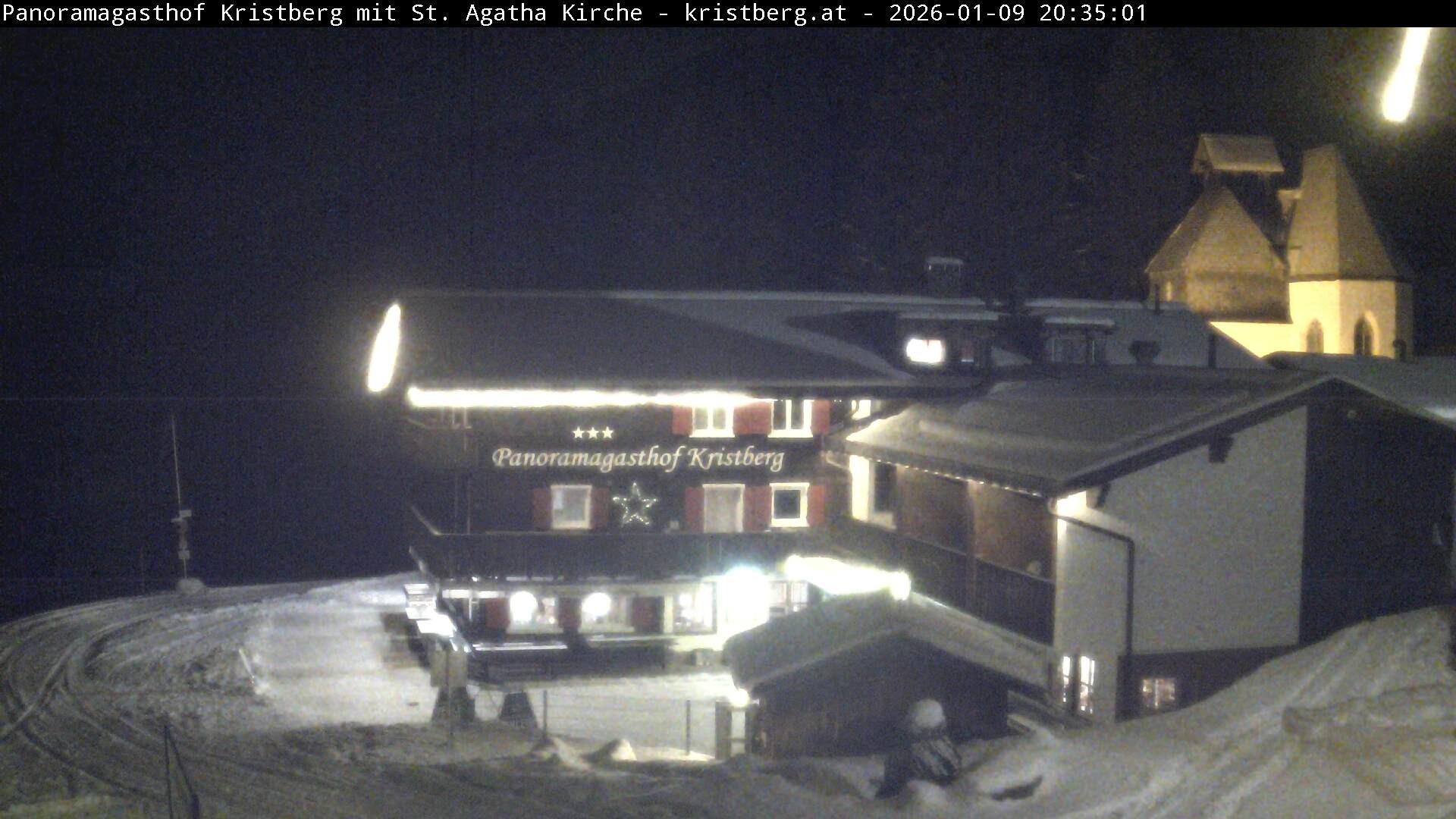 Archiv Foto Webcam Panoramagasthof Kristberg (Silbertal)