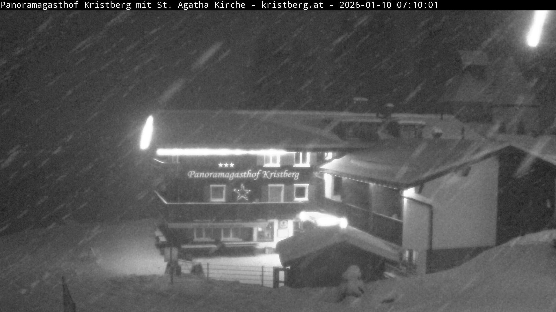 Archiv Foto Webcam Panoramagasthof Kristberg (Silbertal)