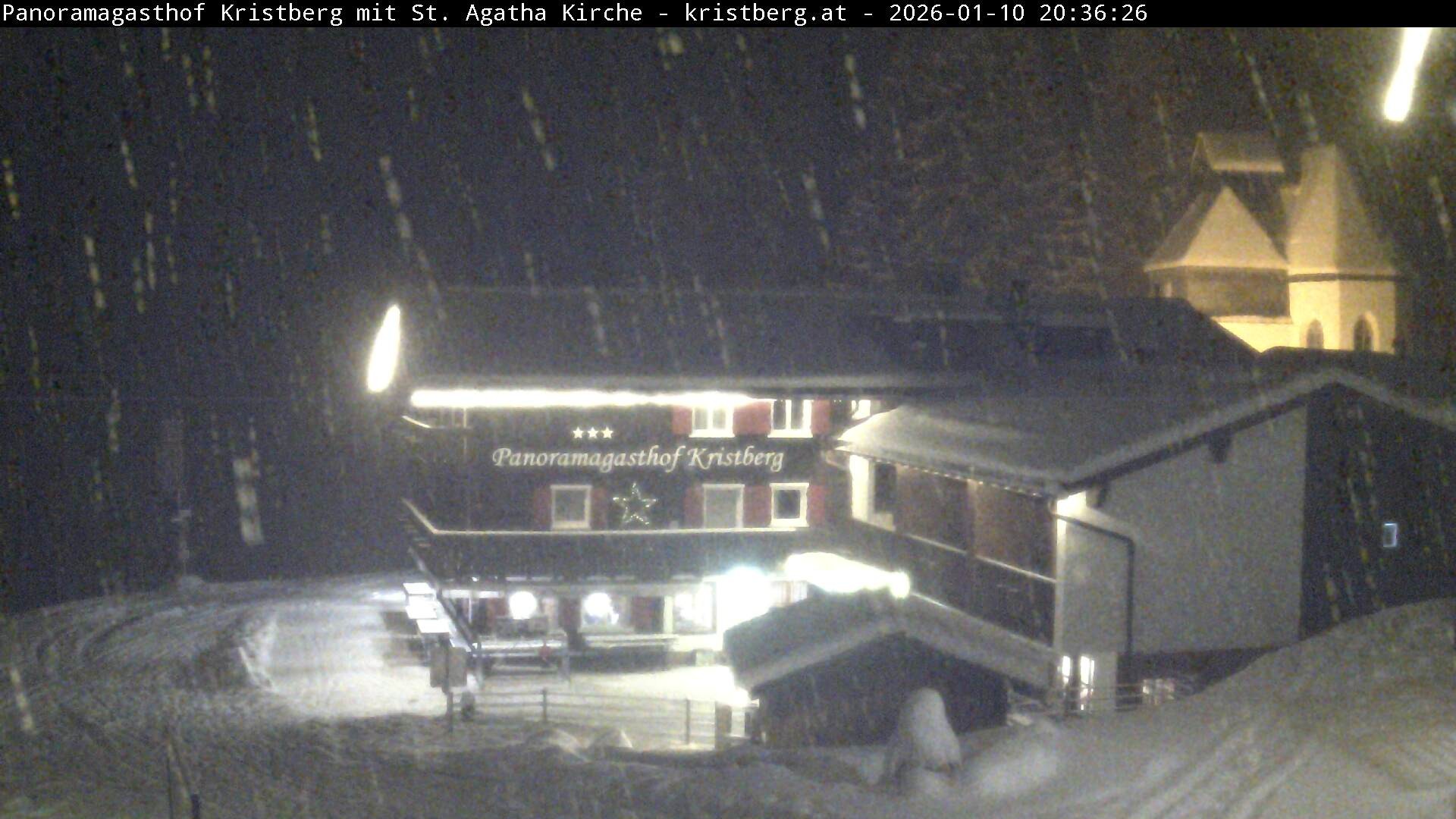 Archiv Foto Webcam Panoramagasthof Kristberg (Silbertal)