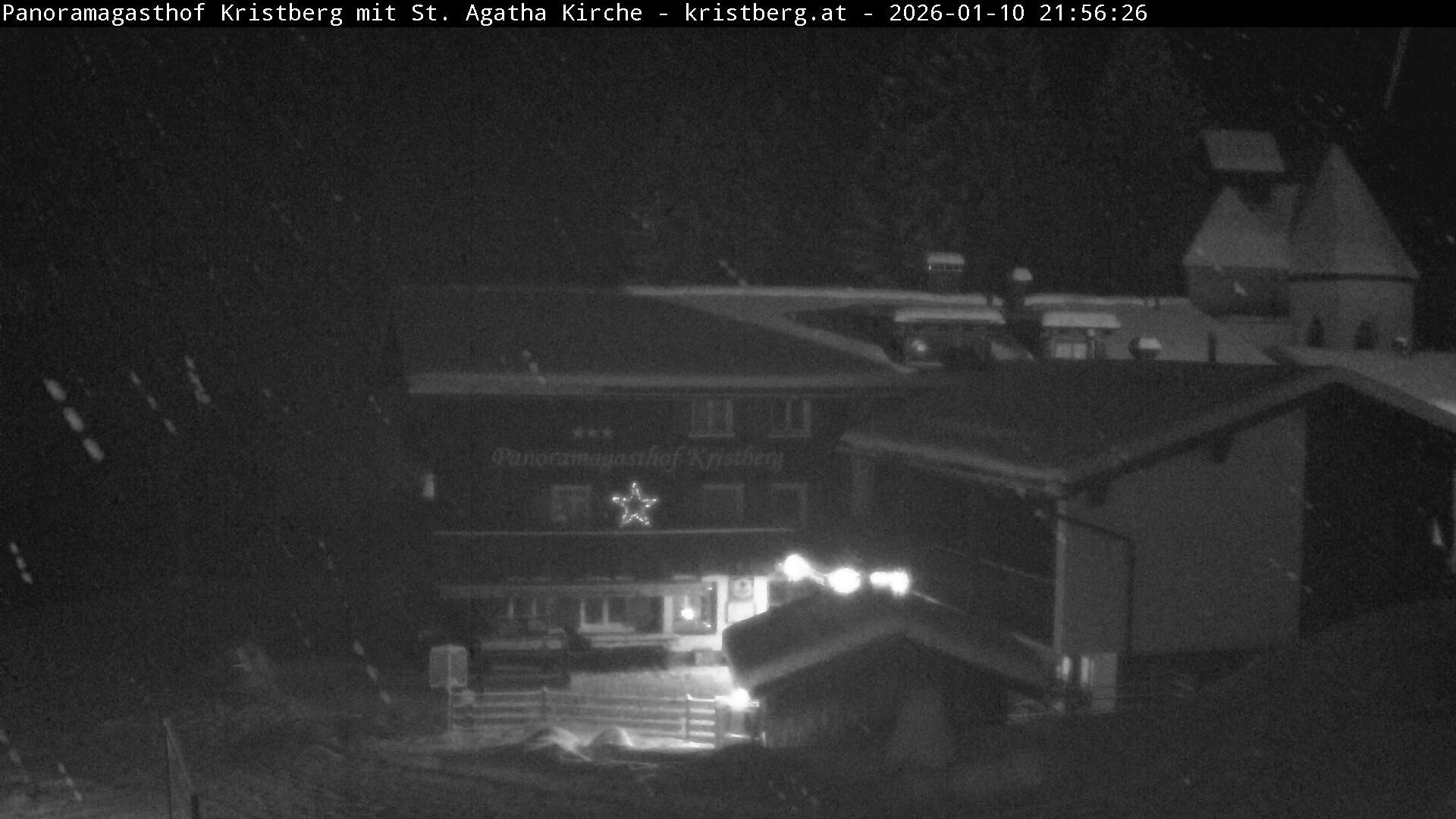 Archiv Foto Webcam Panoramagasthof Kristberg (Silbertal)