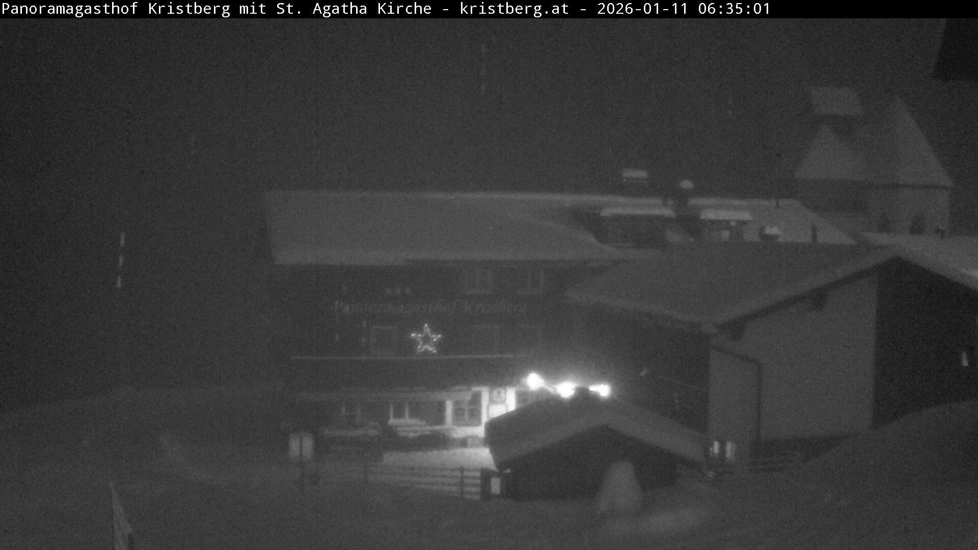 Archiv Foto Webcam Panoramagasthof Kristberg (Silbertal)