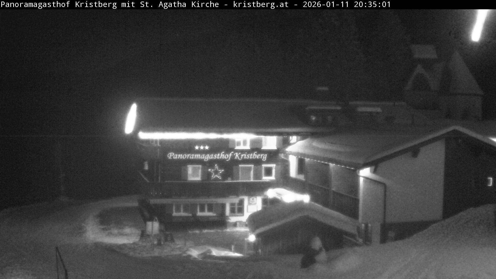 Archiv Foto Webcam Panoramagasthof Kristberg (Silbertal)