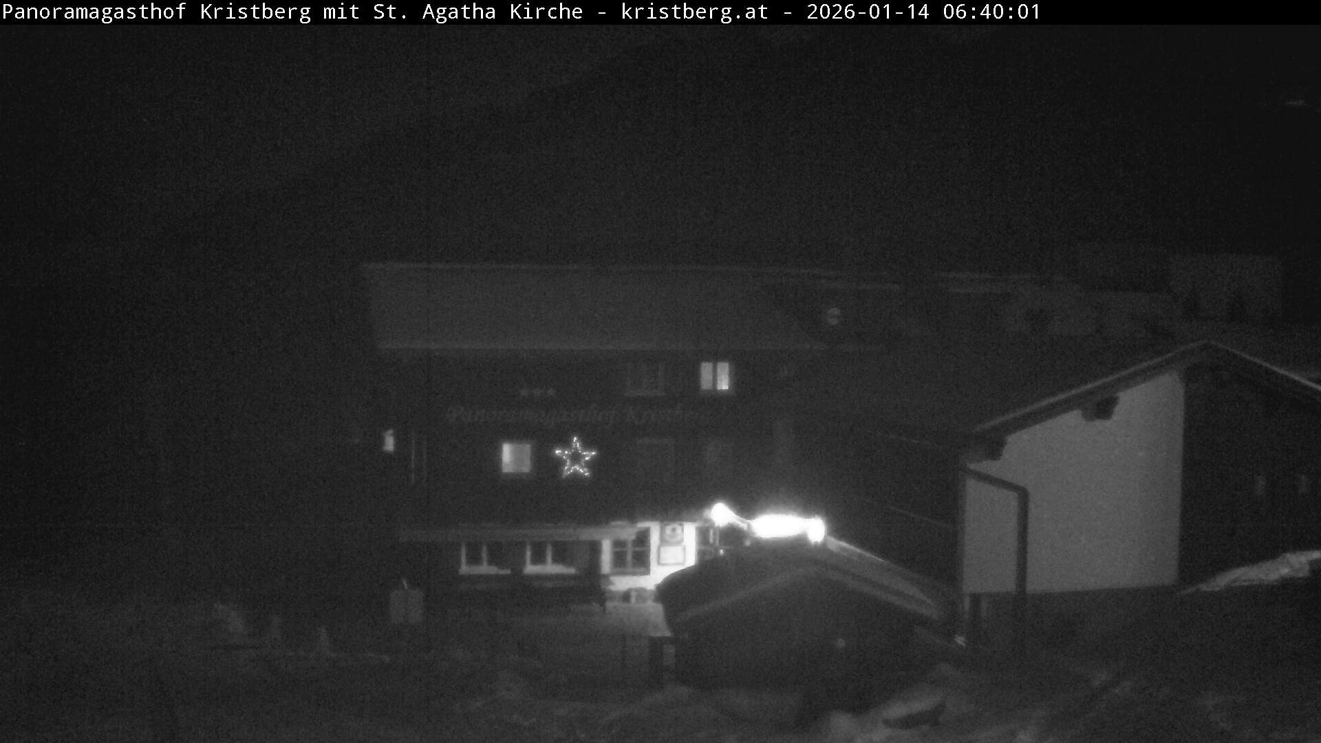 Archiv Foto Webcam Panoramagasthof Kristberg (Silbertal)