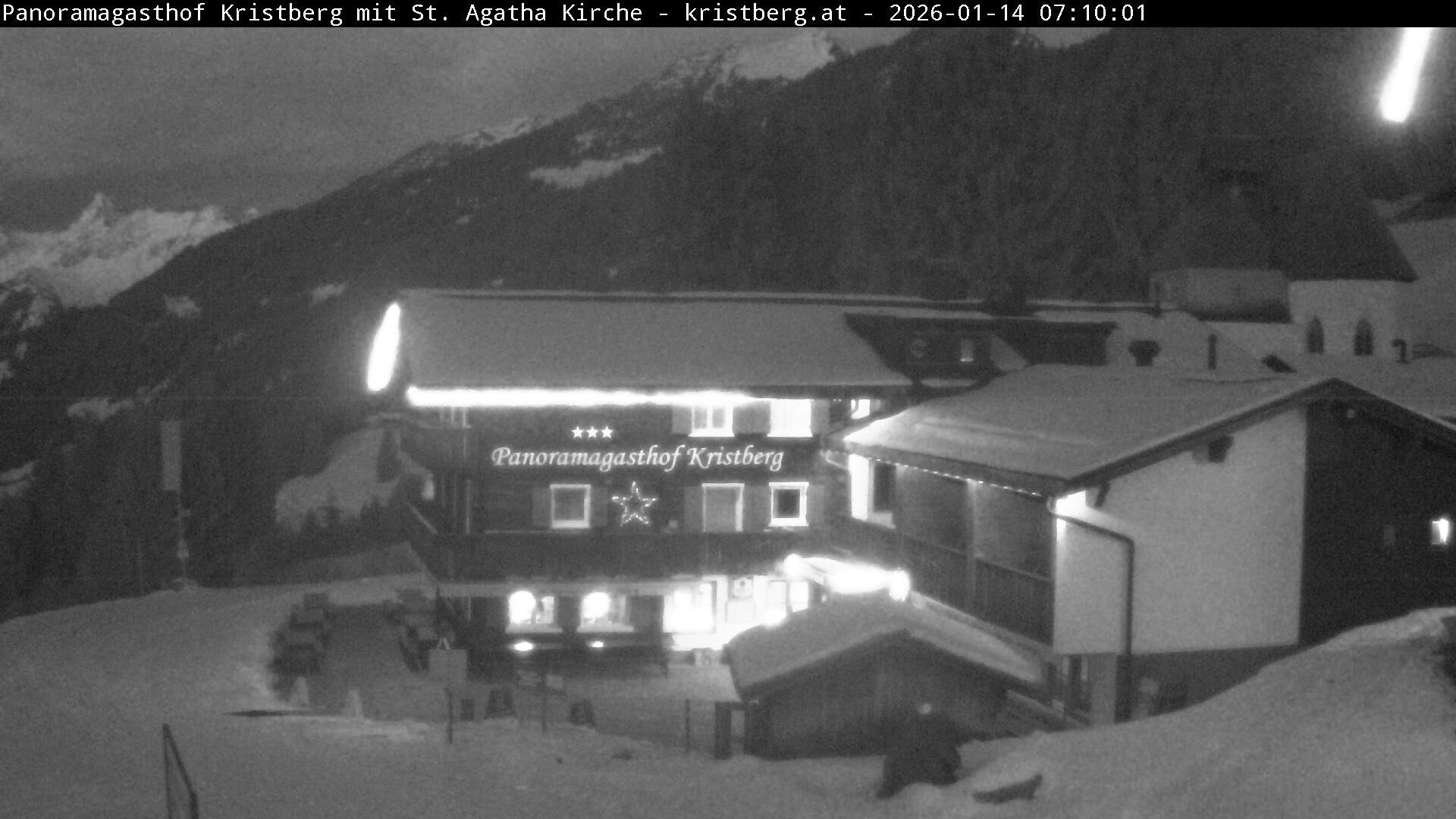 Archiv Foto Webcam Panoramagasthof Kristberg (Silbertal)