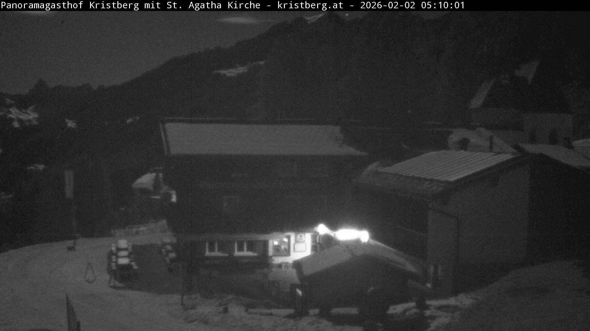 Archiv Foto Webcam Panoramagasthof Kristberg (Silbertal)
