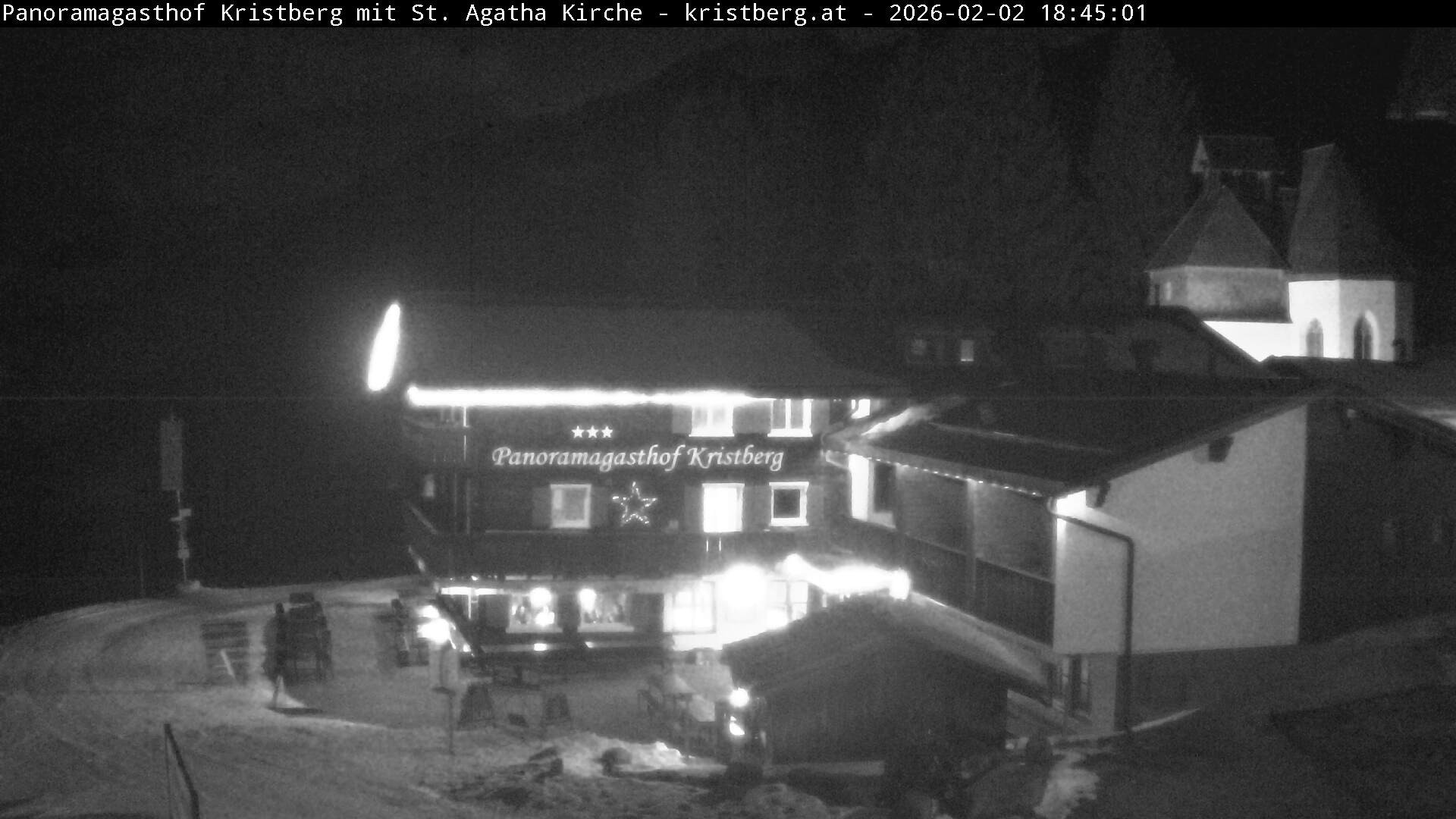 Archiv Foto Webcam Panoramagasthof Kristberg (Silbertal)