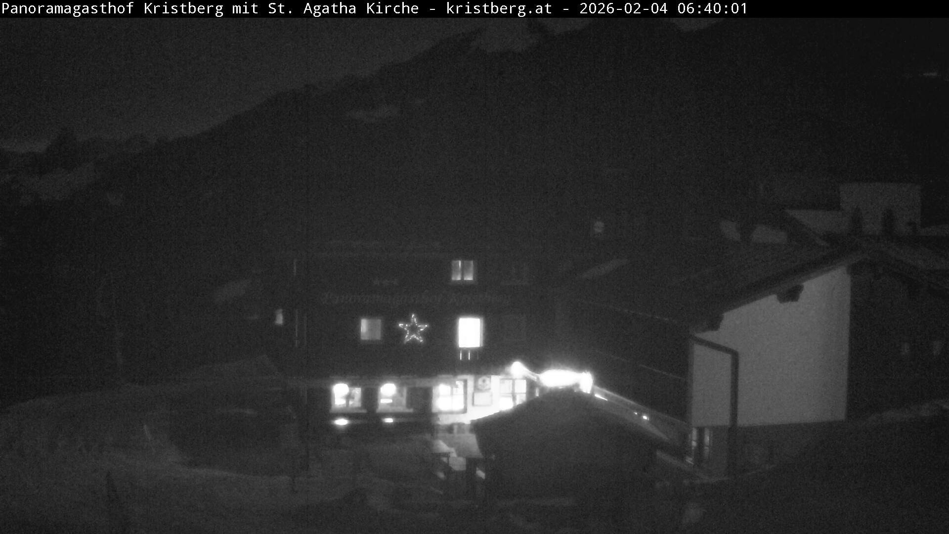 Archiv Foto Webcam Panoramagasthof Kristberg (Silbertal)