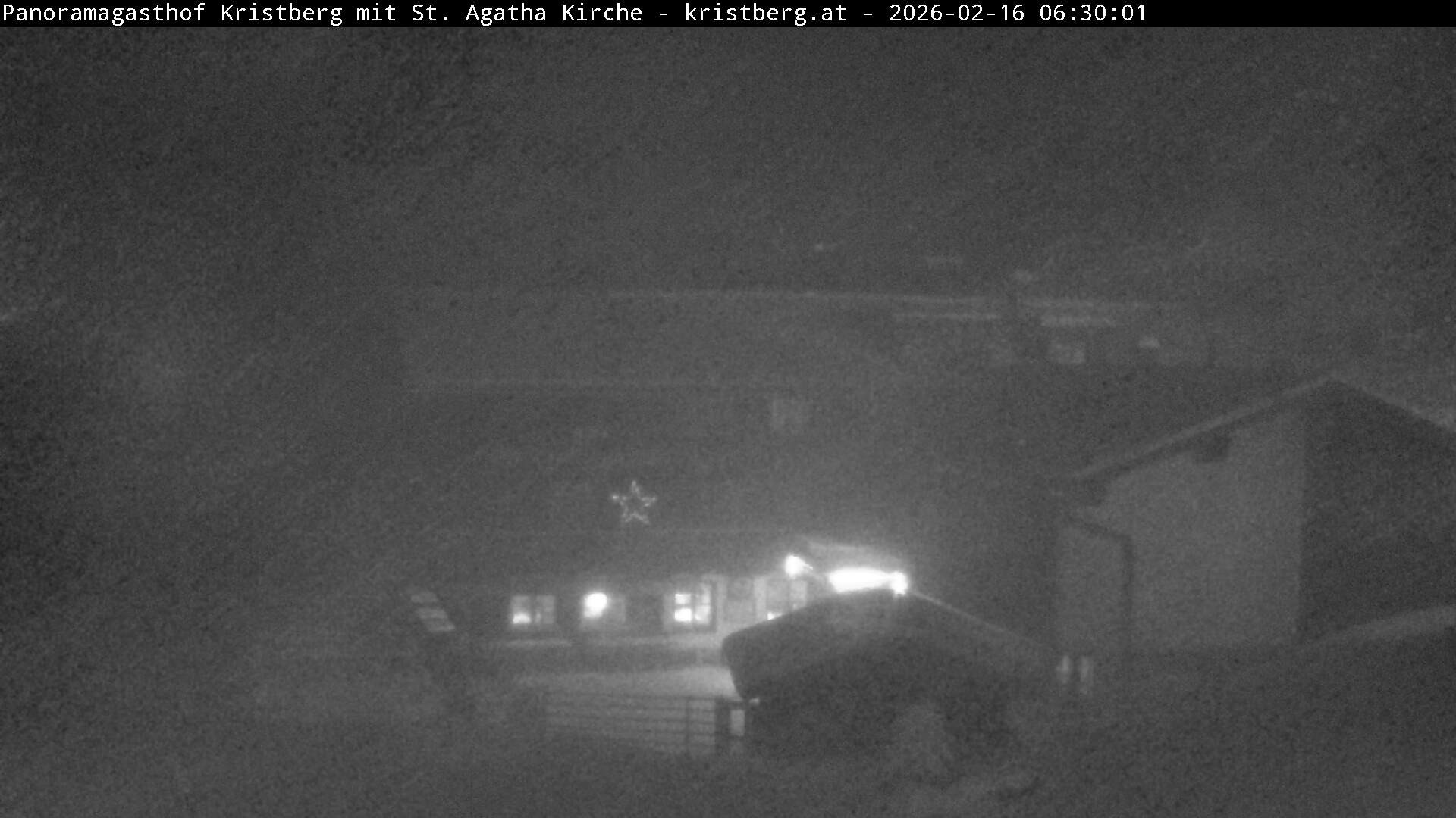 Archiv Foto Webcam Panoramagasthof Kristberg (Silbertal)