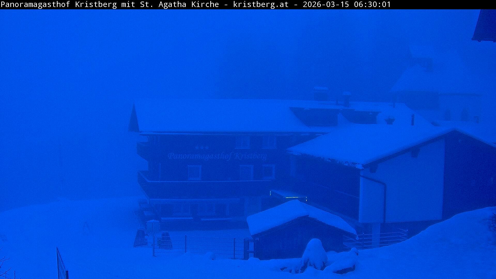 Archiv Foto Webcam Panoramagasthof Kristberg (Silbertal)