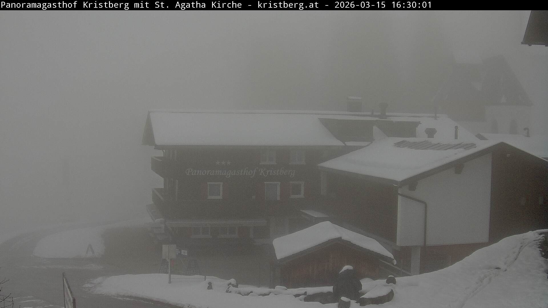 Archiv Foto Webcam Panoramagasthof Kristberg (Silbertal)
