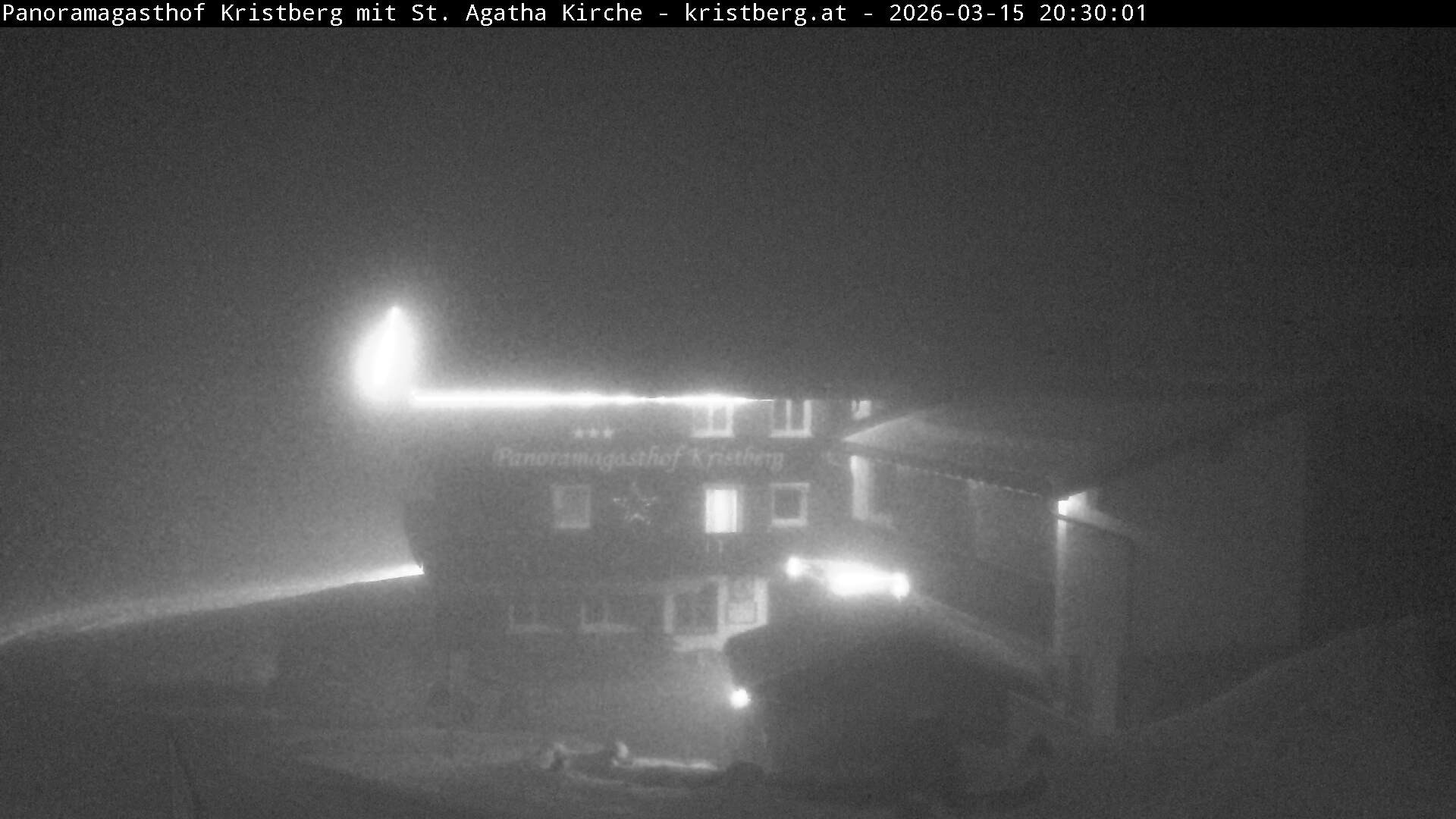 Archiv Foto Webcam Panoramagasthof Kristberg (Silbertal)