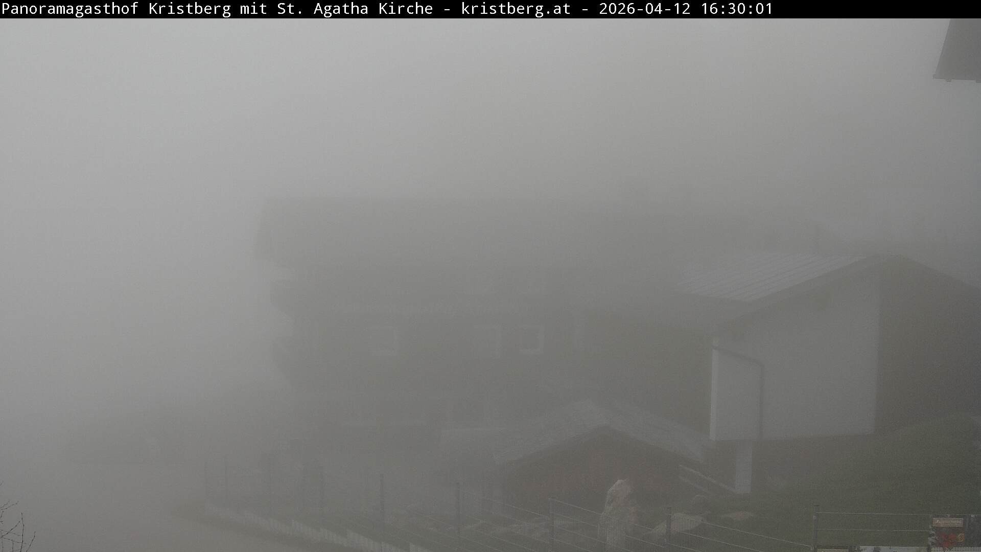 Archiv Foto Webcam Panoramagasthof Kristberg (Silbertal)