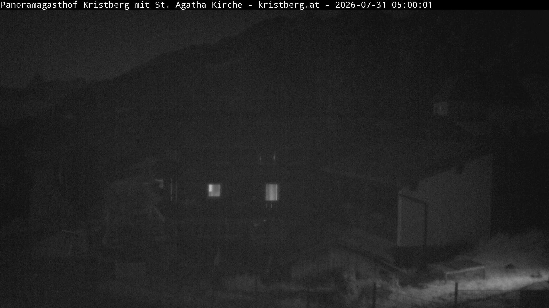 Archiv Foto Webcam Panoramagasthof Kristberg (Silbertal)