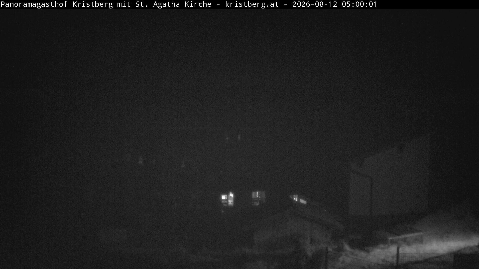 Archiv Foto Webcam Panoramagasthof Kristberg (Silbertal)