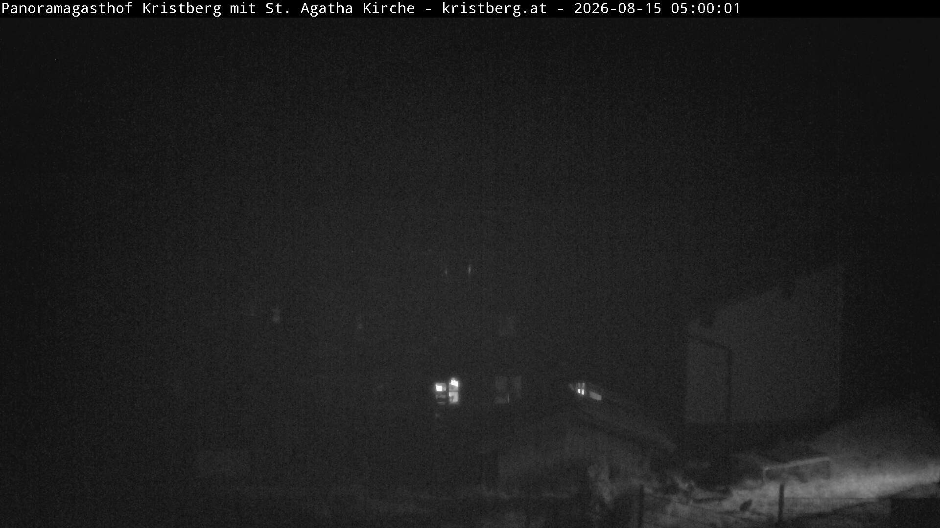 Archiv Foto Webcam Panoramagasthof Kristberg (Silbertal)