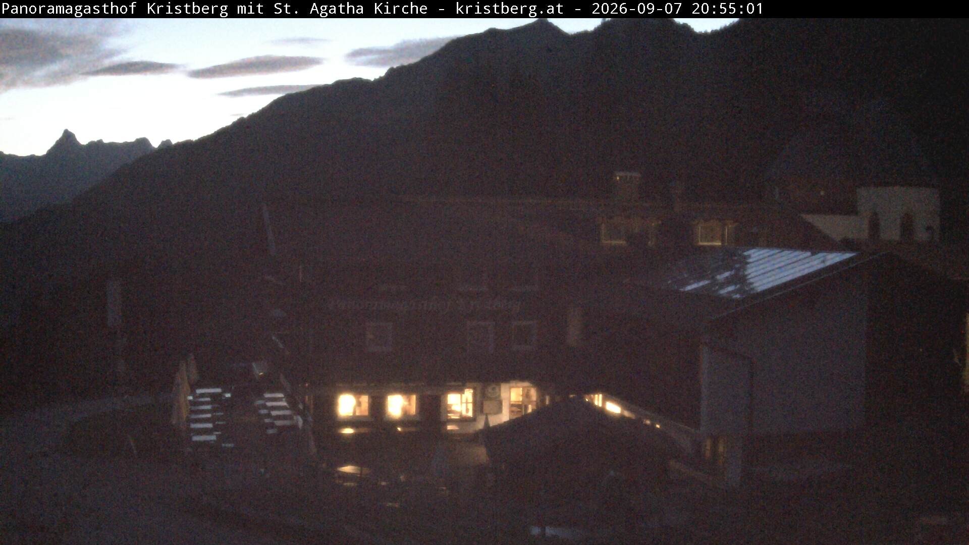 Archiv Foto Webcam Panoramagasthof Kristberg (Silbertal)