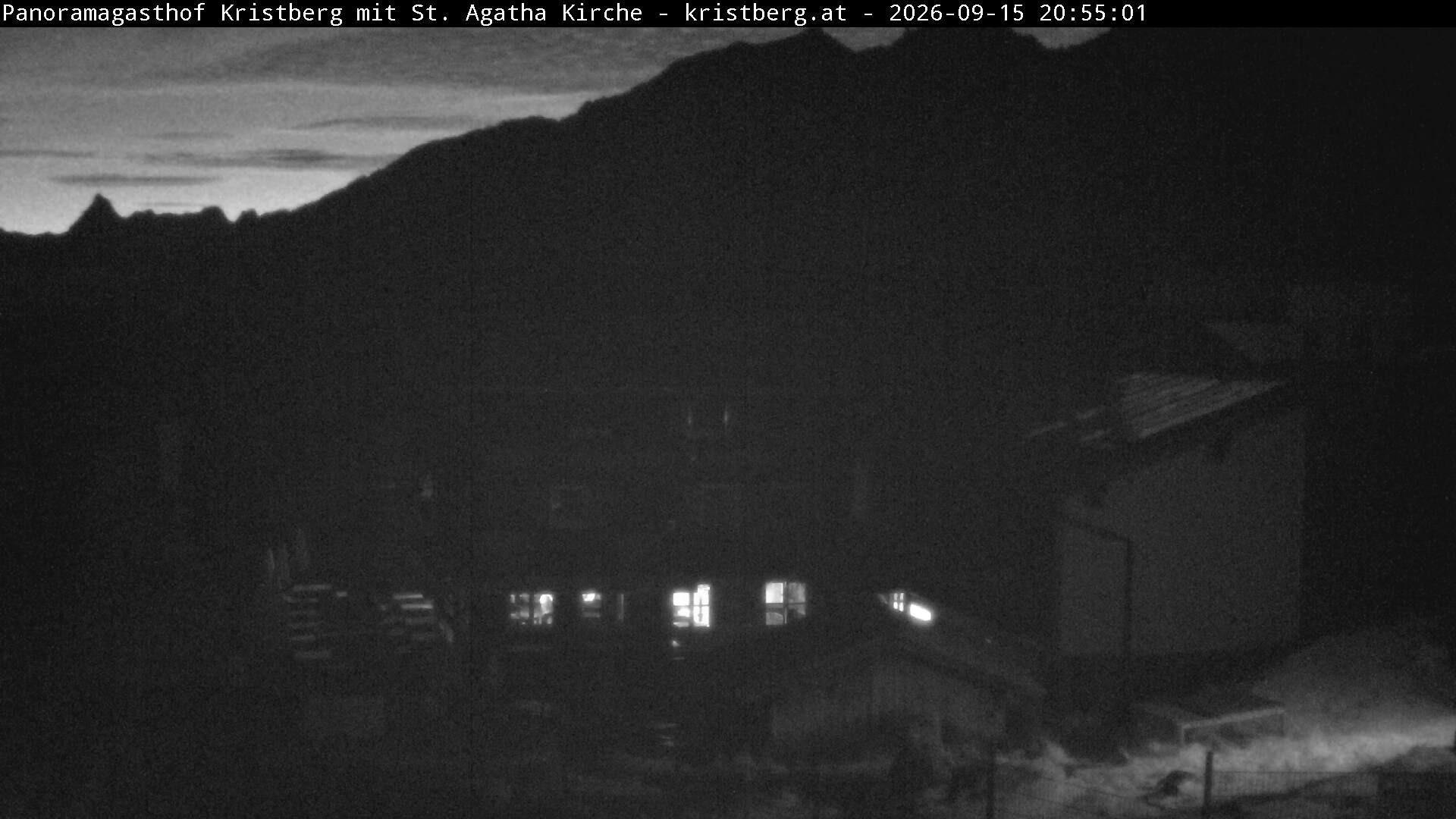 Archiv Foto Webcam Panoramagasthof Kristberg (Silbertal)
