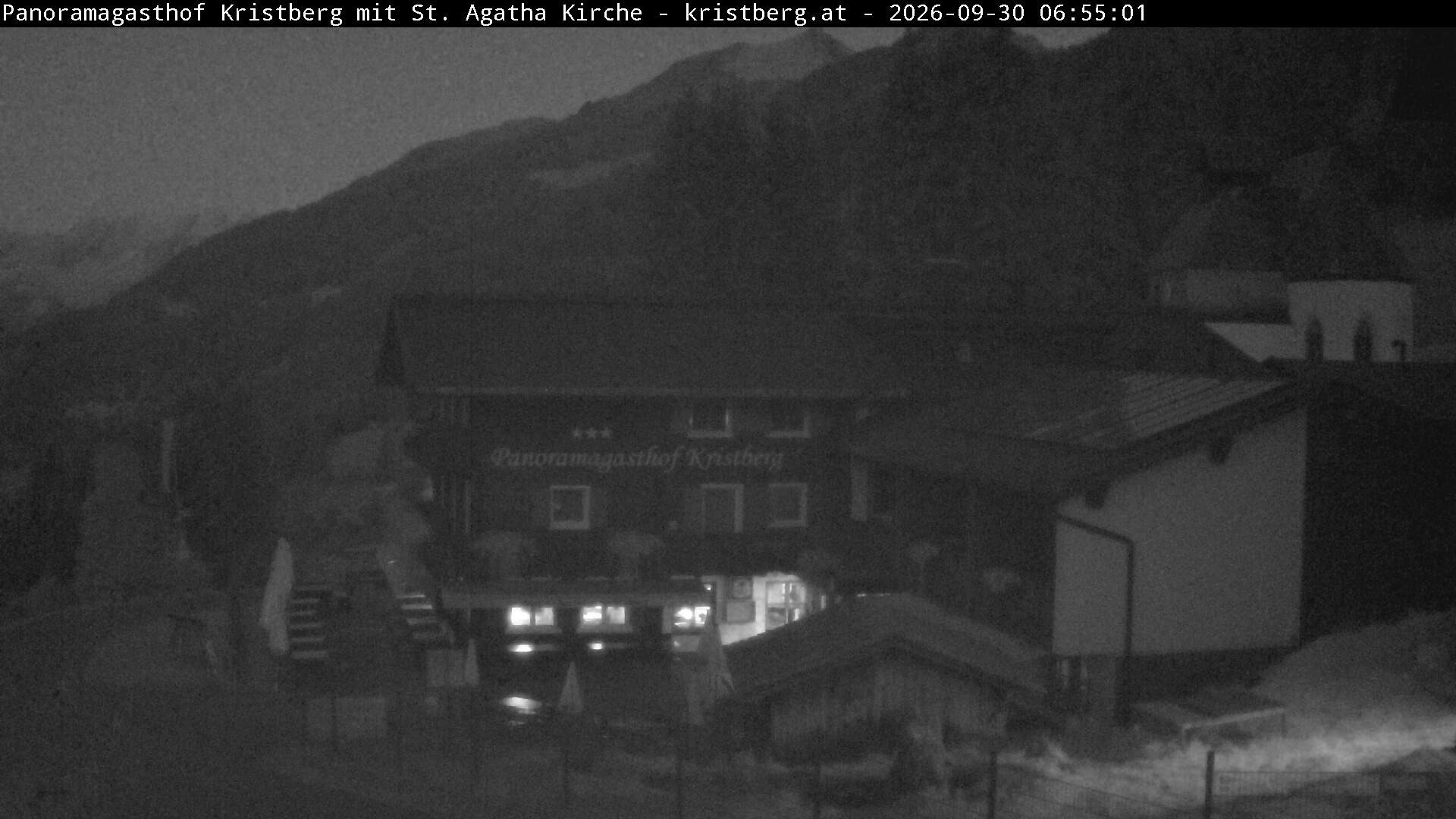 Archiv Foto Webcam Panoramagasthof Kristberg (Silbertal)