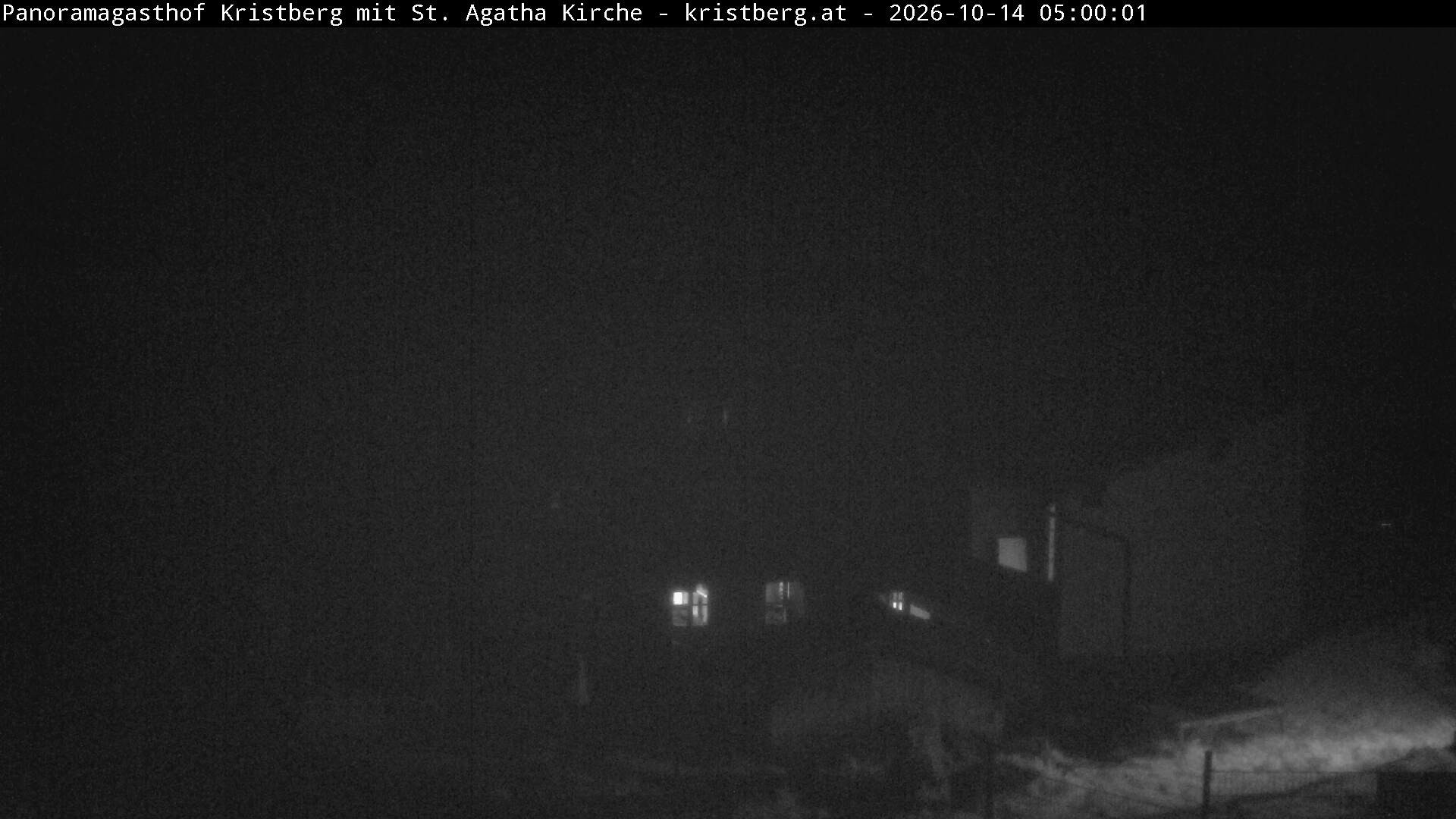 Archiv Foto Webcam Panoramagasthof Kristberg (Silbertal)