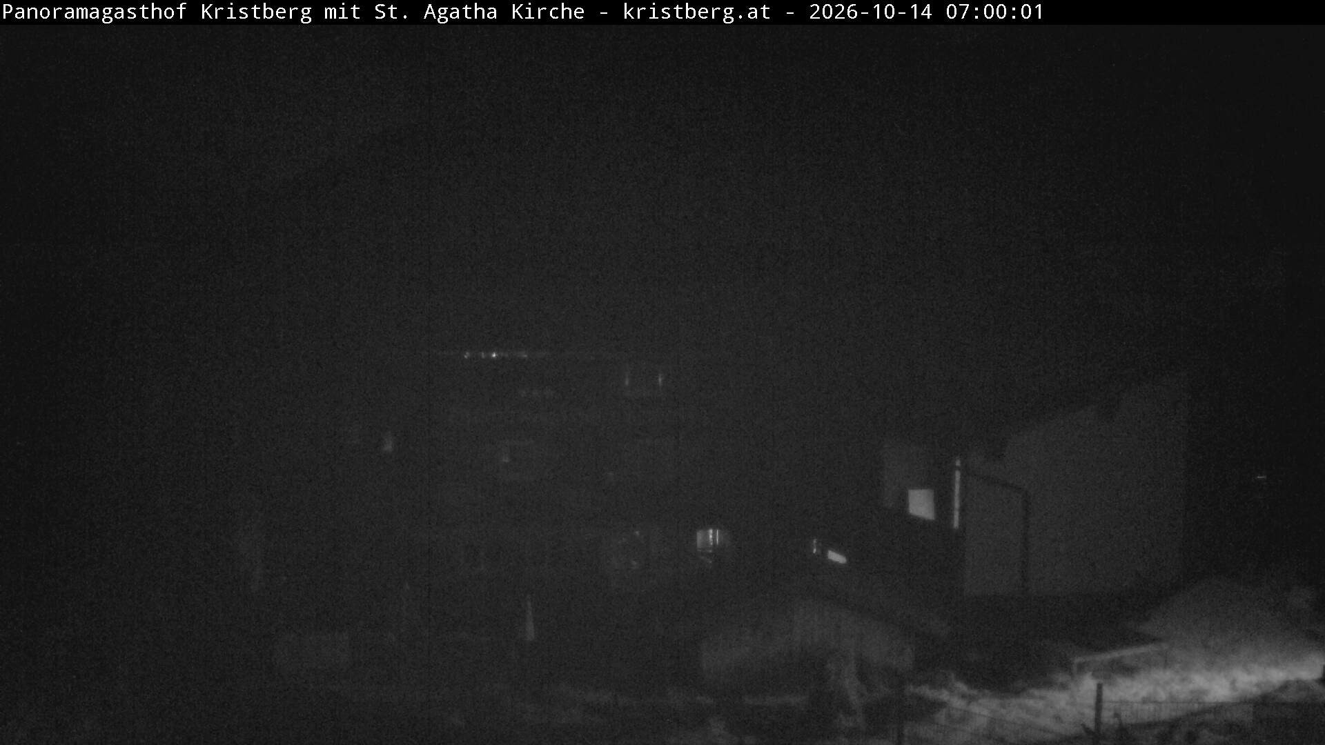 Archiv Foto Webcam Panoramagasthof Kristberg (Silbertal)